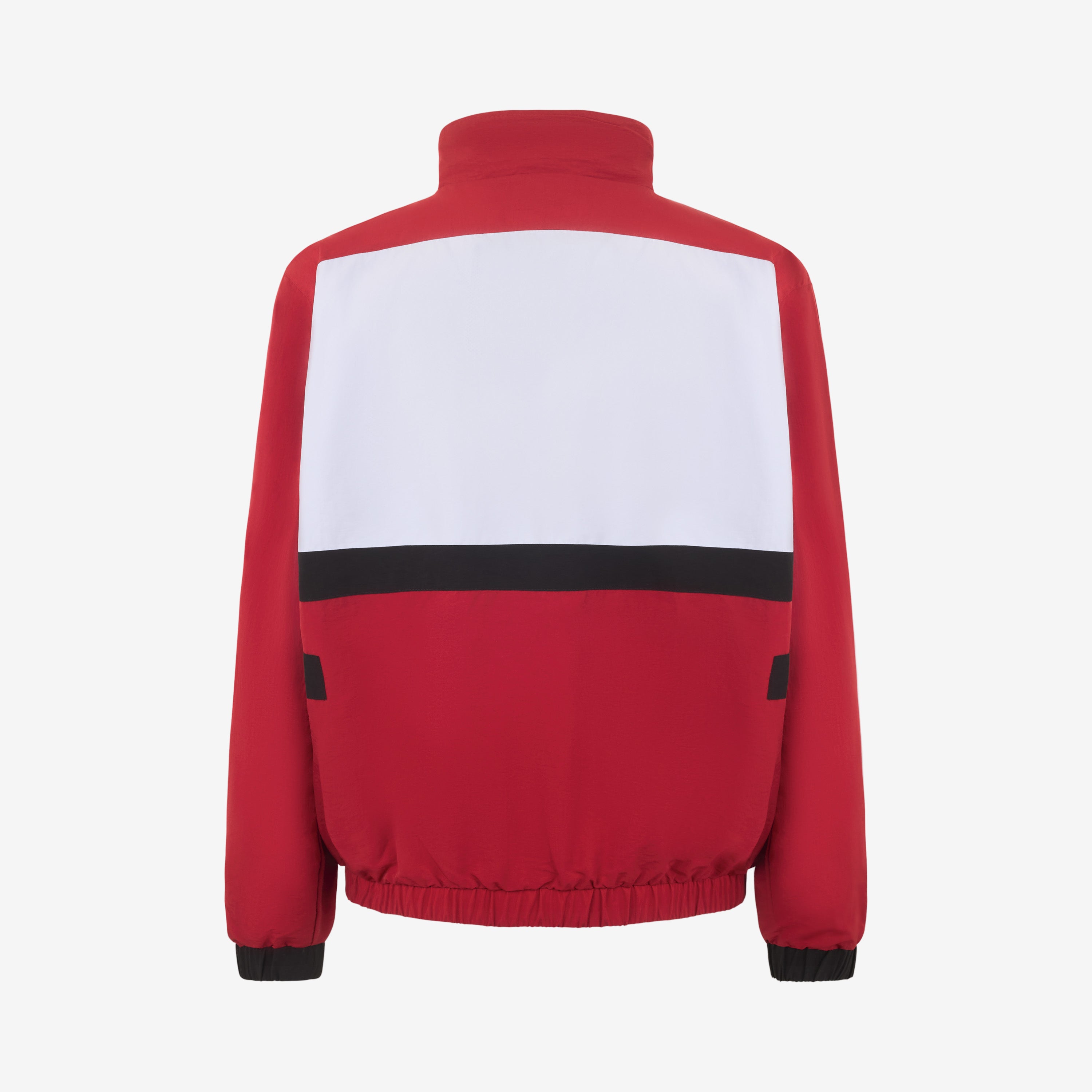 AC Milan Giacca 1995/96 Uomo Rosso Zip Retro