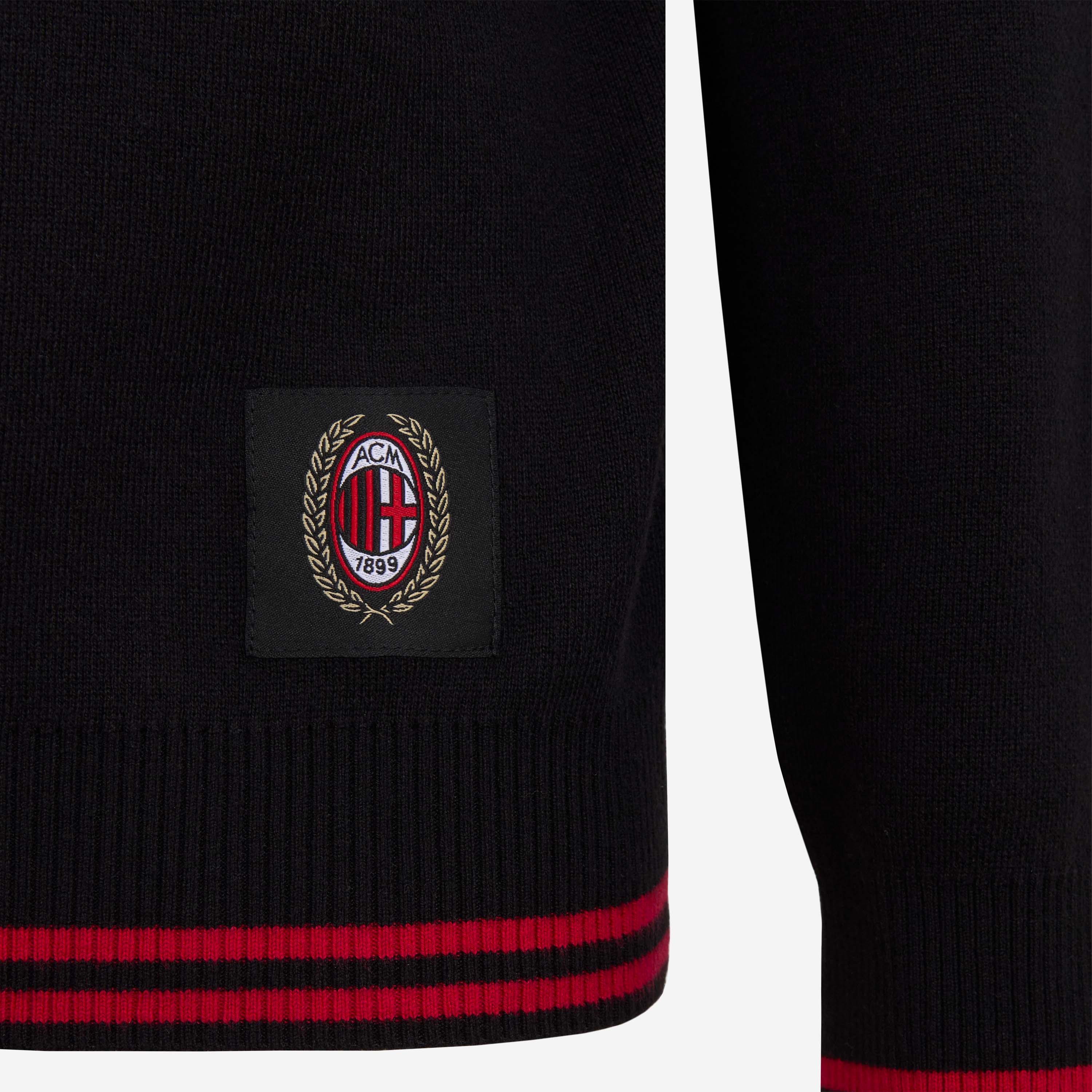 AC Milan 60S Giacca Nera Uomo Regular Fit