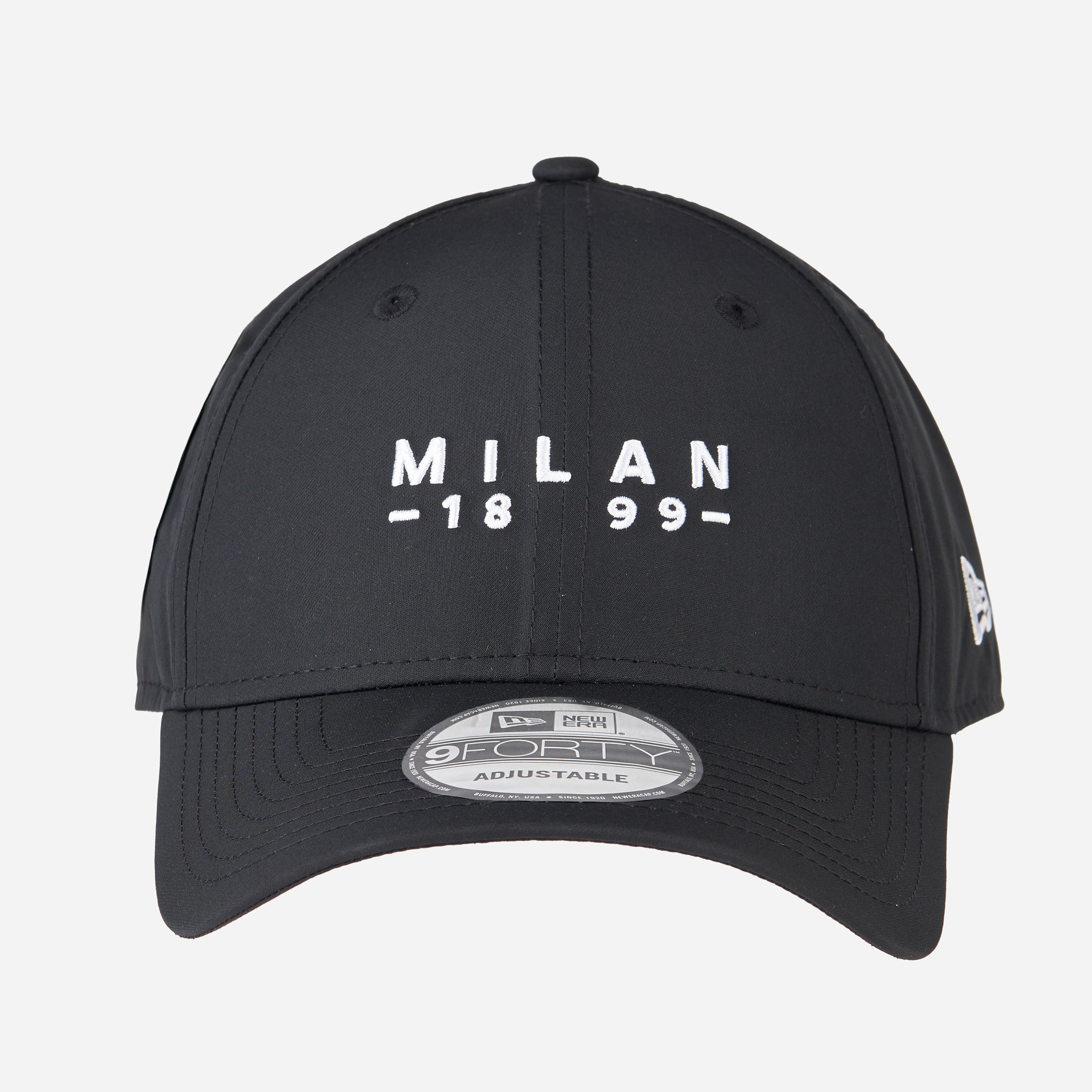 AC Milan 9FORTY New Era X Cap cappello nero ricamato