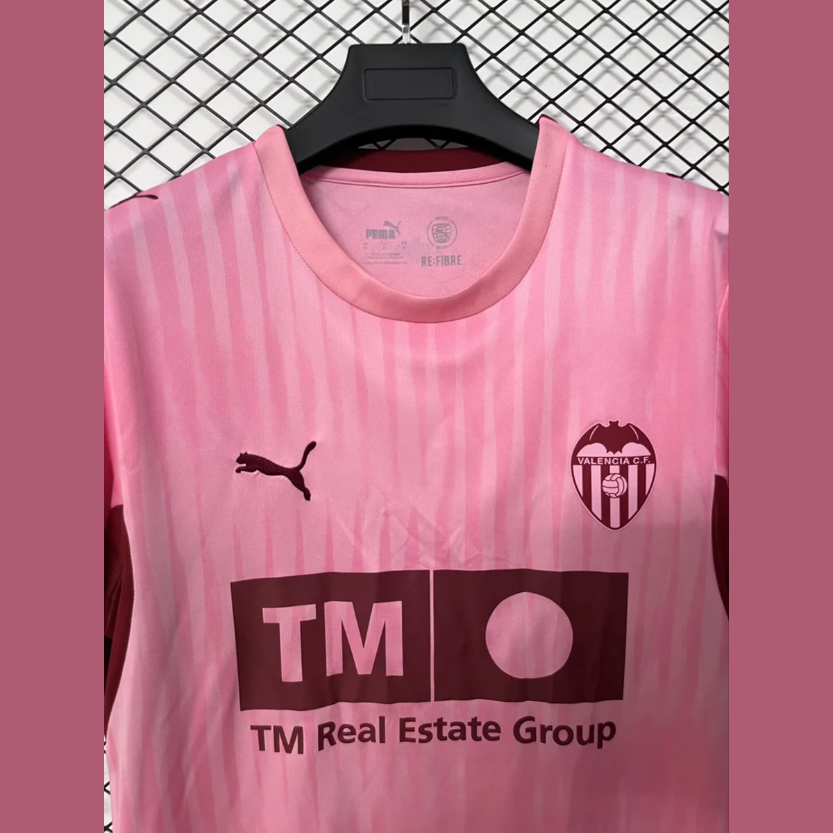 Valencia Terza Maglia 2026/27 maglia calcio rosa S-4XL