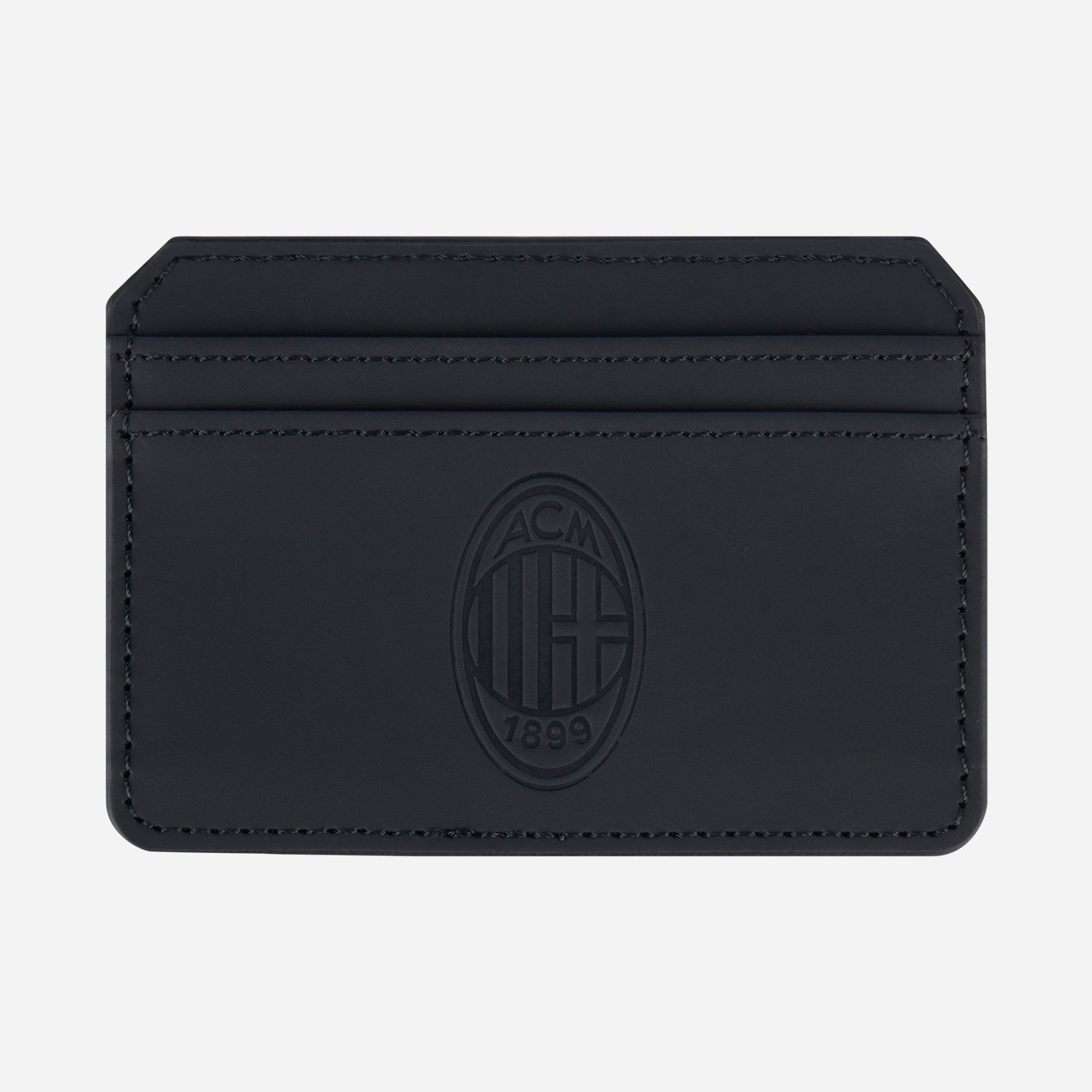 AC Milan portacarte impermeabile nero 7x10 logo