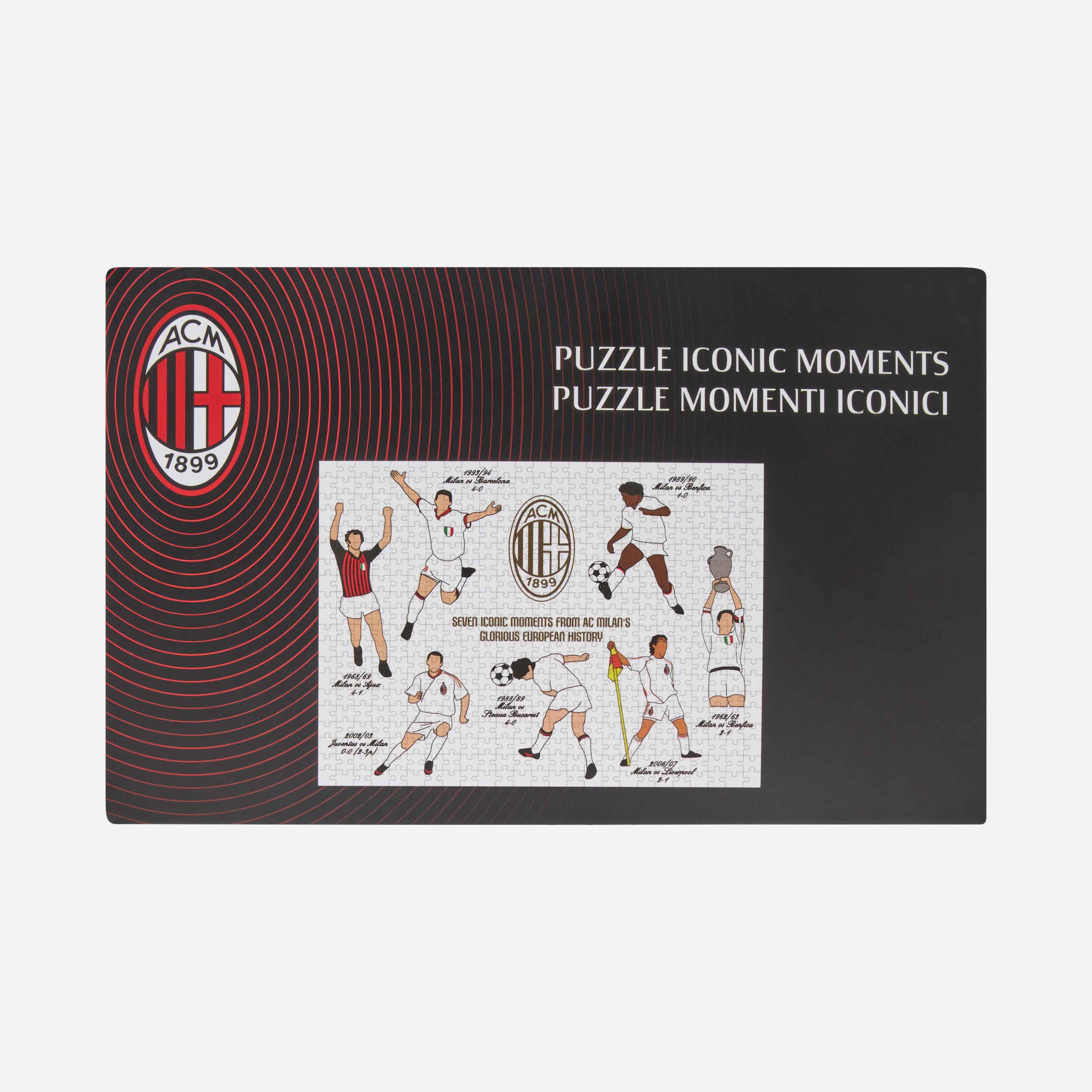 AC Milan Iconic Moments puzzle 500 pezzi 52x38 cm