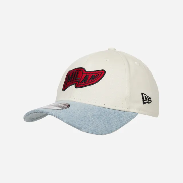 AC Milan New Era 9Forty cappello bianco bambino