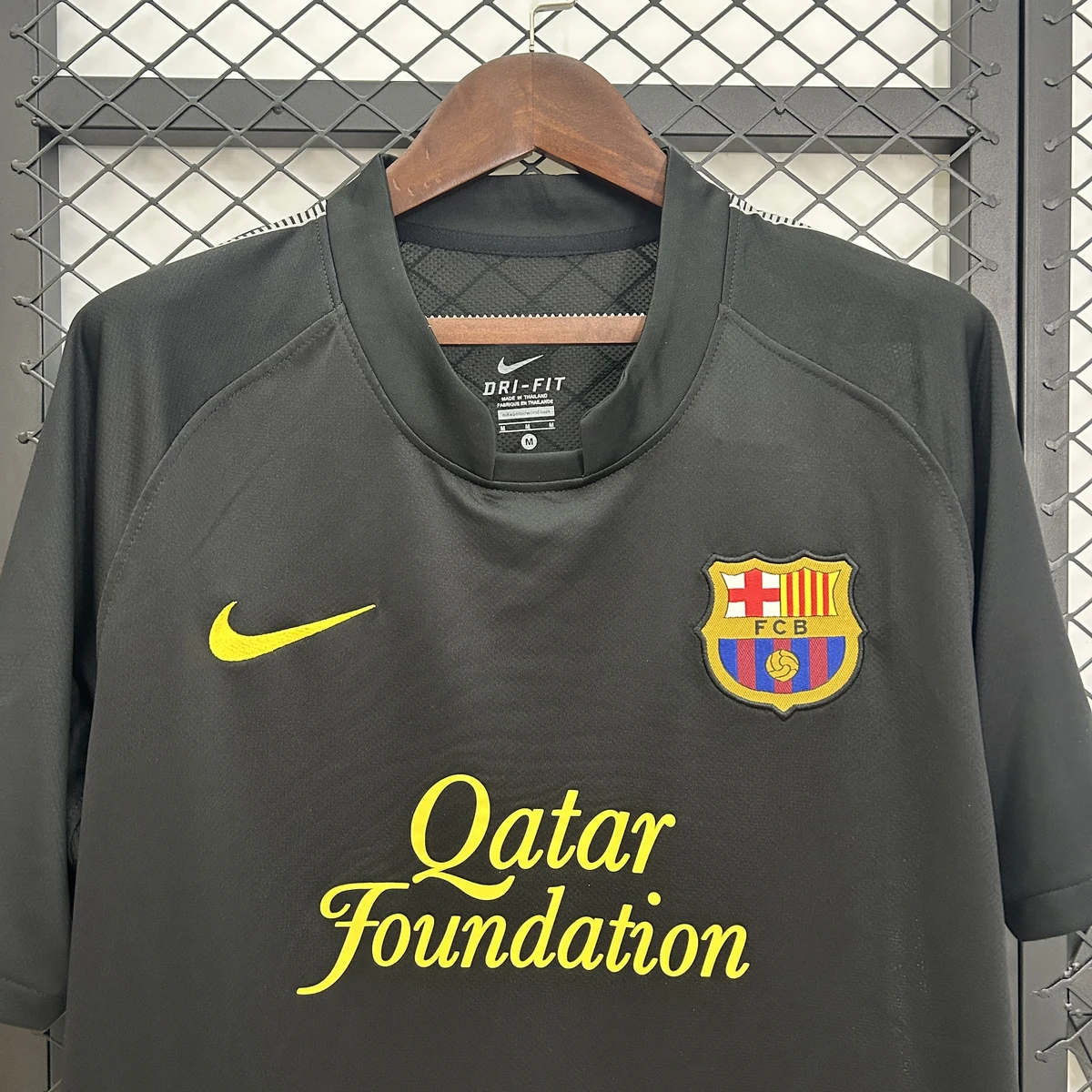 Tifoso Store Barcellona 2011/12 Seconda Maglia Nera Retro