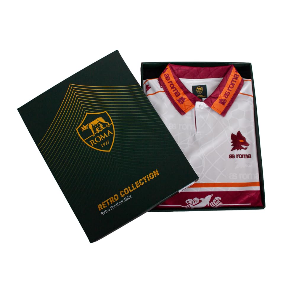 Roma Fanshop Vintage Maglia Retro 1994-95 Away S