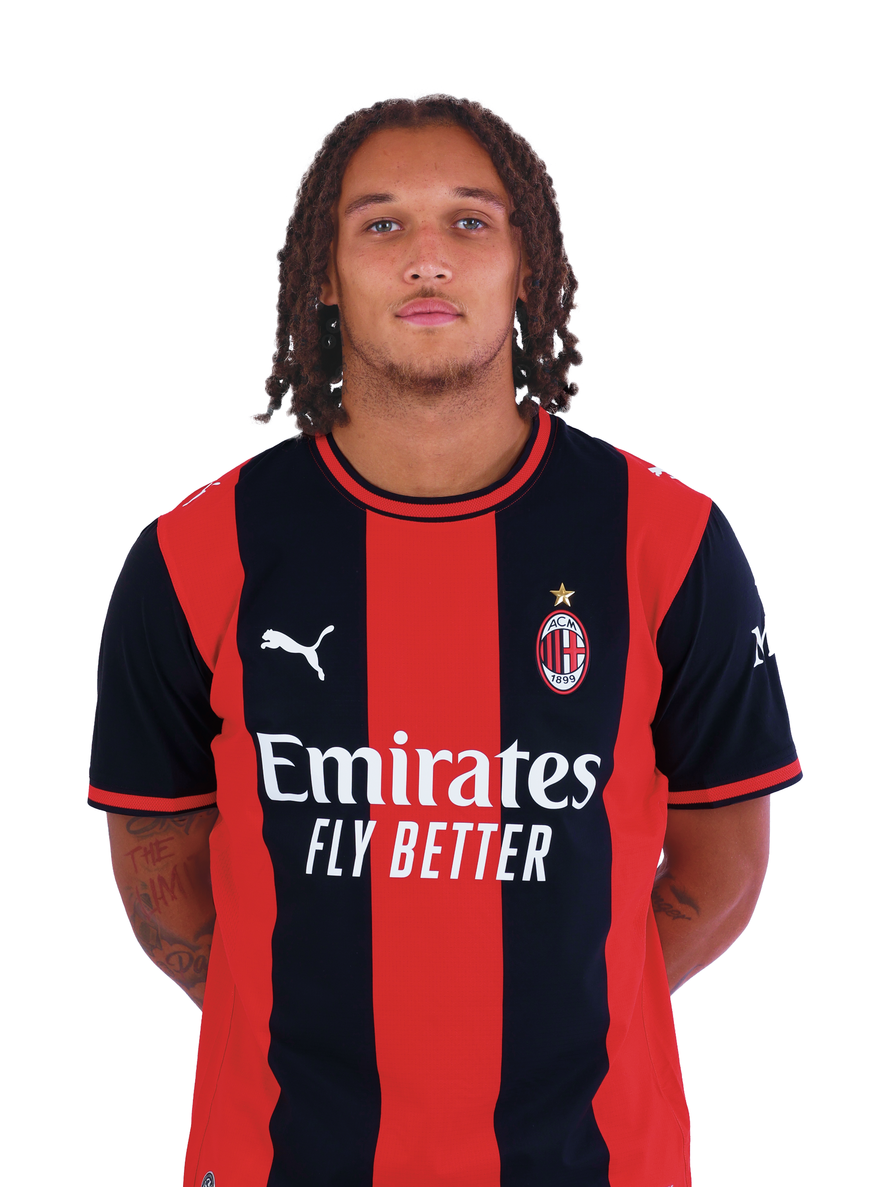 AC Milan Moreira Jr. 22 Maglia Gara Uomo Centrocampista