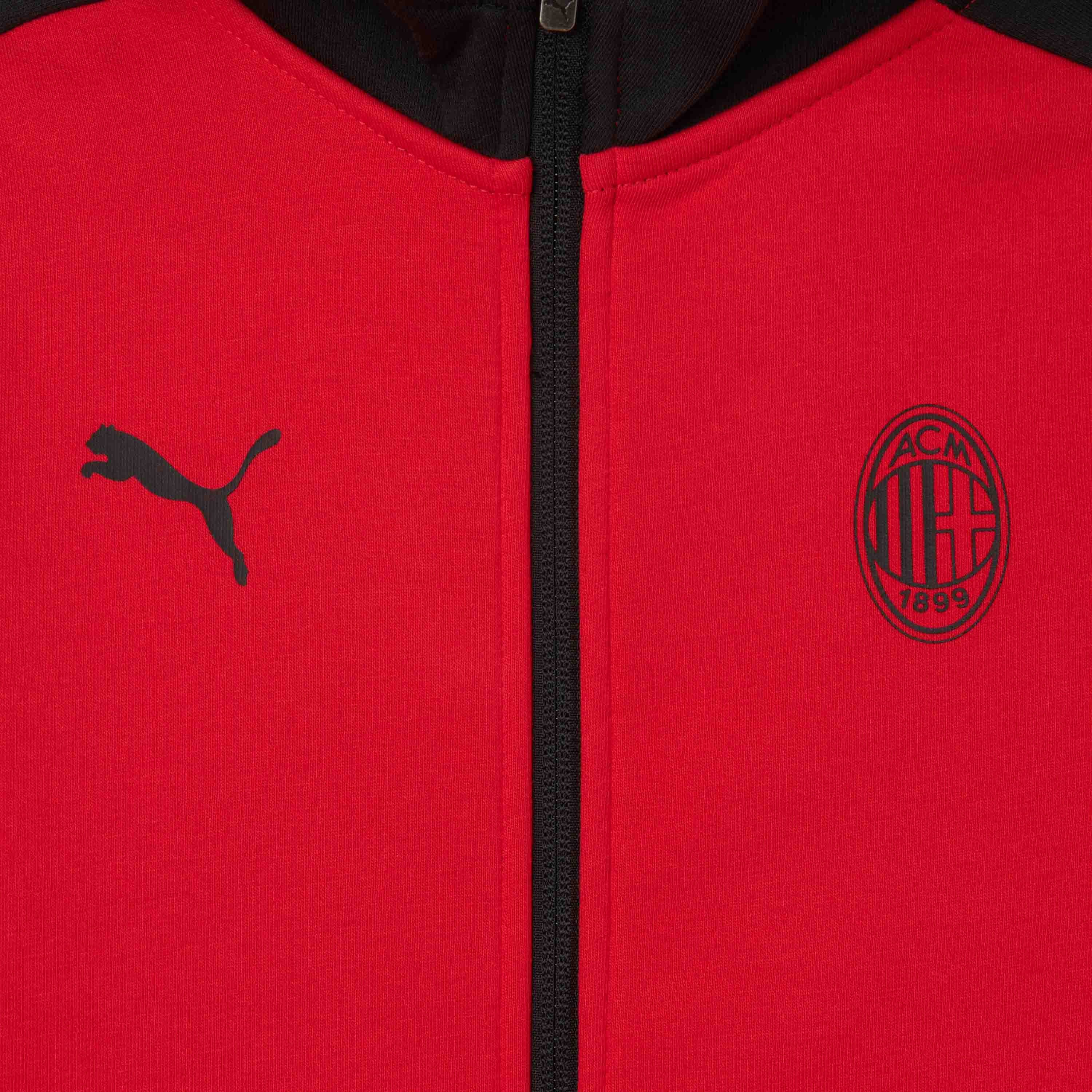 AC Milan Casuals giacca bambino cappuccio 2023/24 cotone