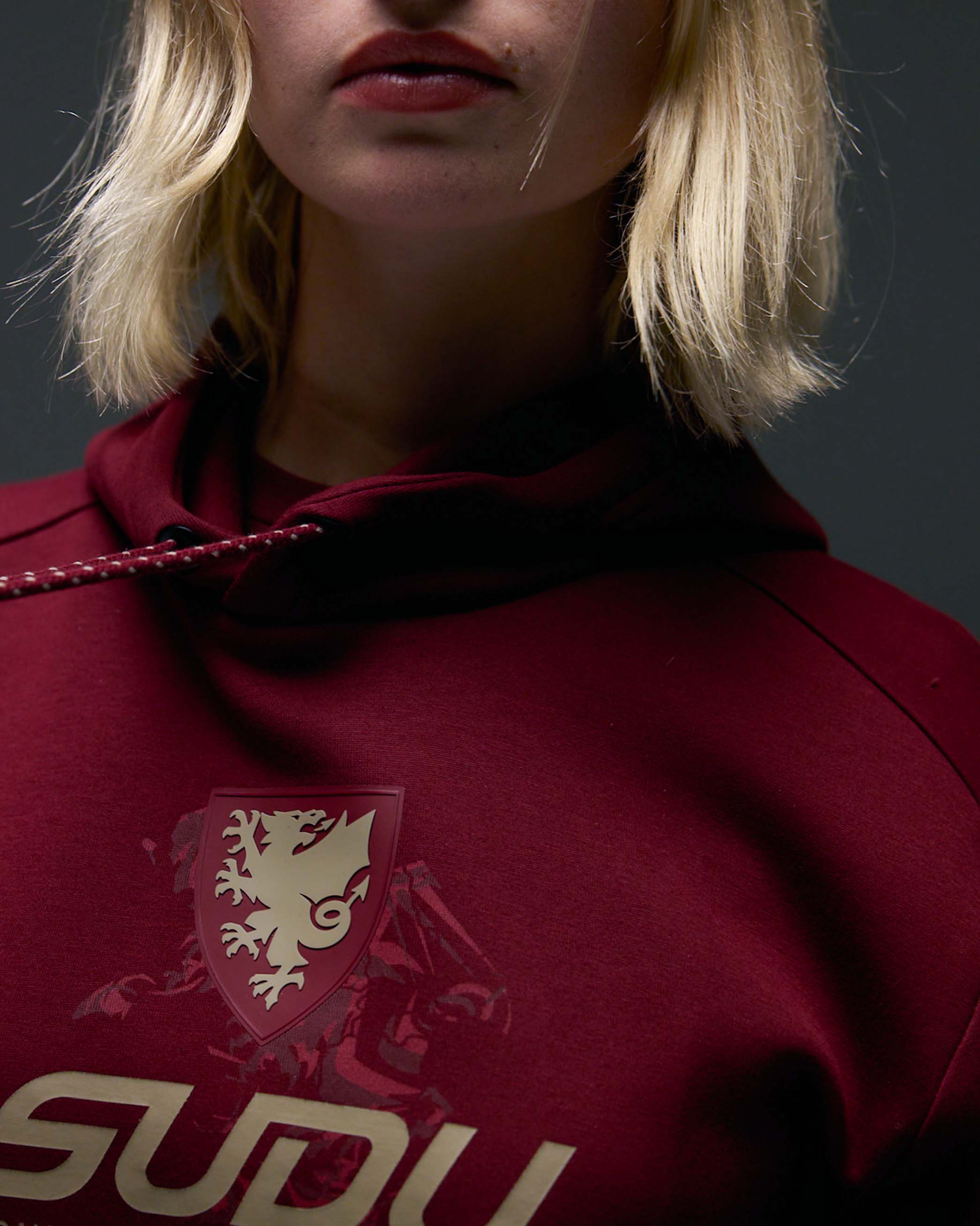 Wales Travel SUDU 2026-28 felpa donna cabernet M