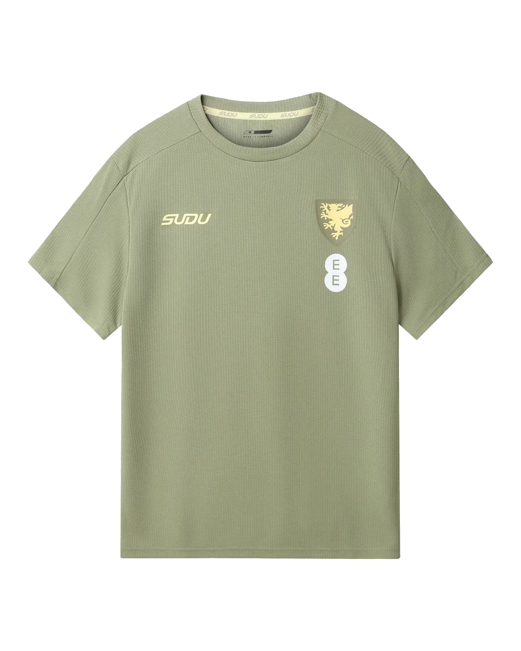 Wales Travel SUDU t-shirt junior verde oliva drago
