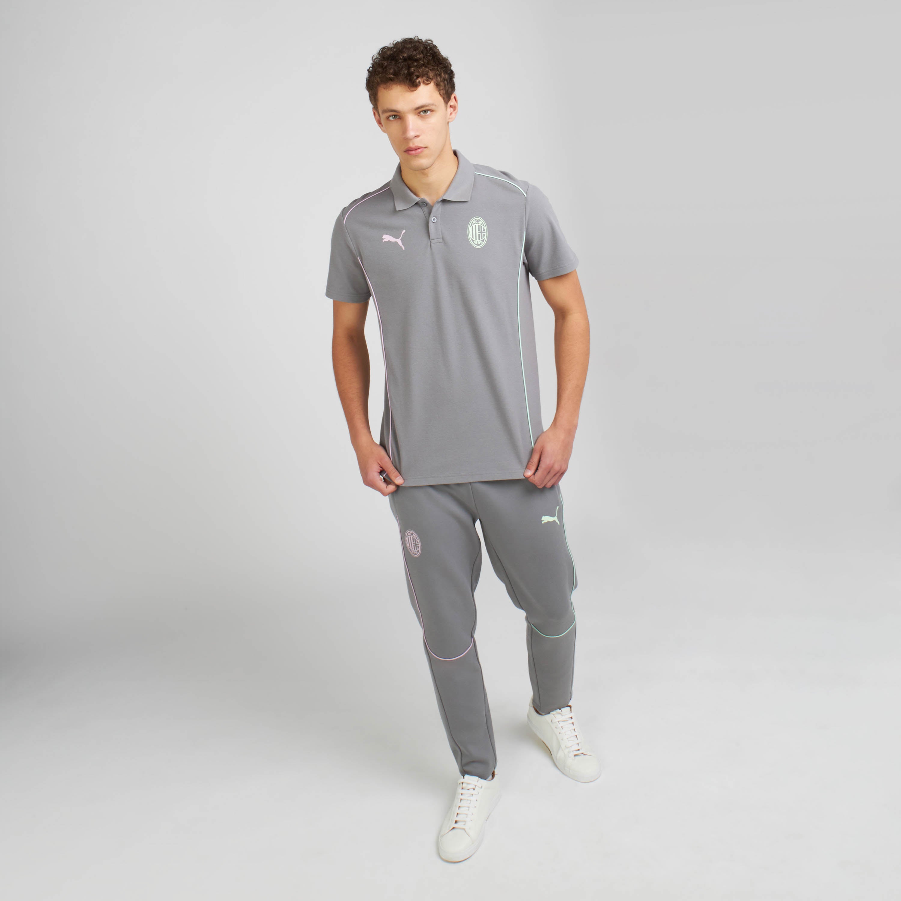 AC Milan Casuals 2024/25 Pantaloni Tuta Uomo Tasche Zip