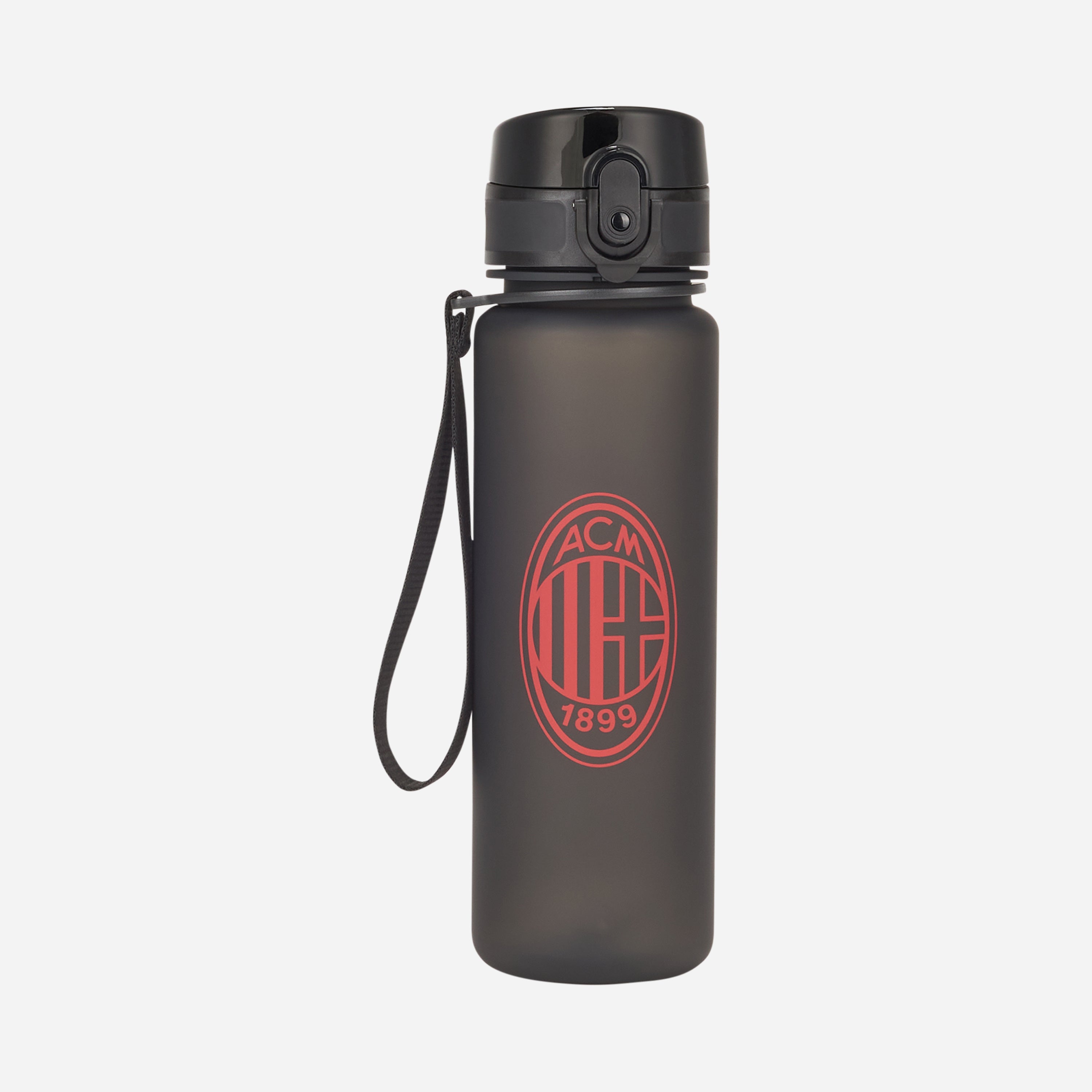 AC Milan Accessori Borraccia Nera 0,5L Logo