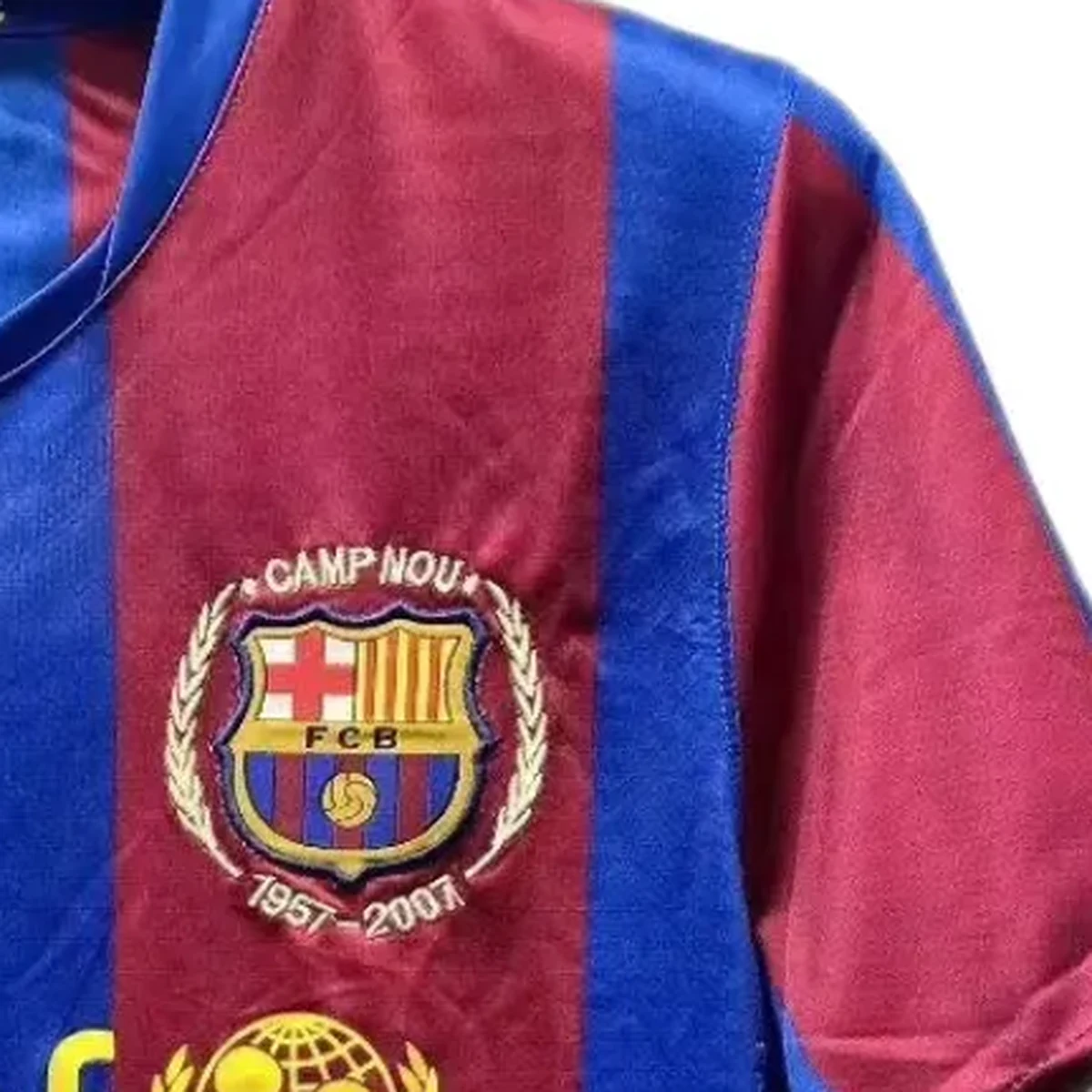 Tifoso Store Barcellona 2007/08 maglia calcio retro blaugrana