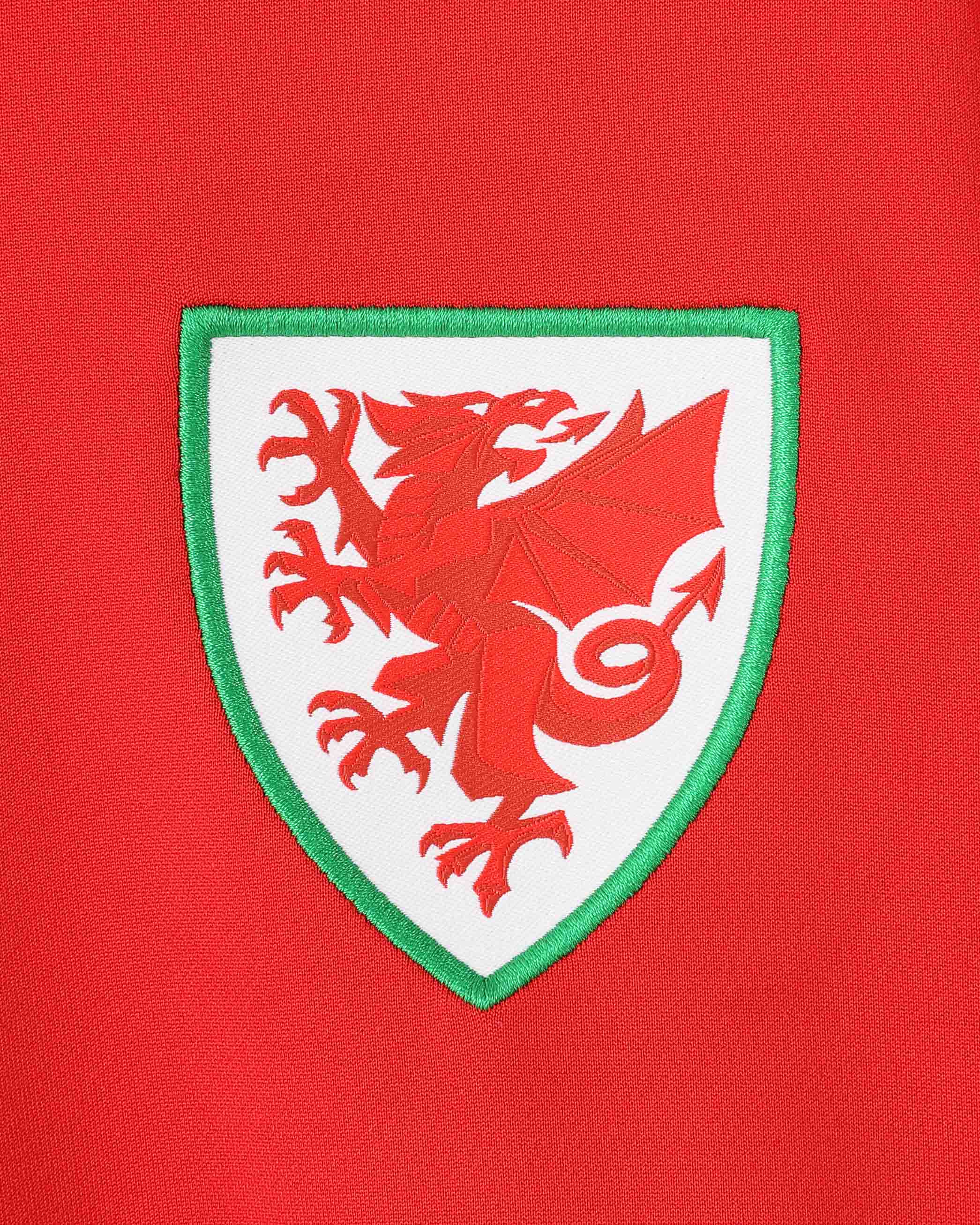 Wales SUDU Players Training felpa 1/4 zip rossa M