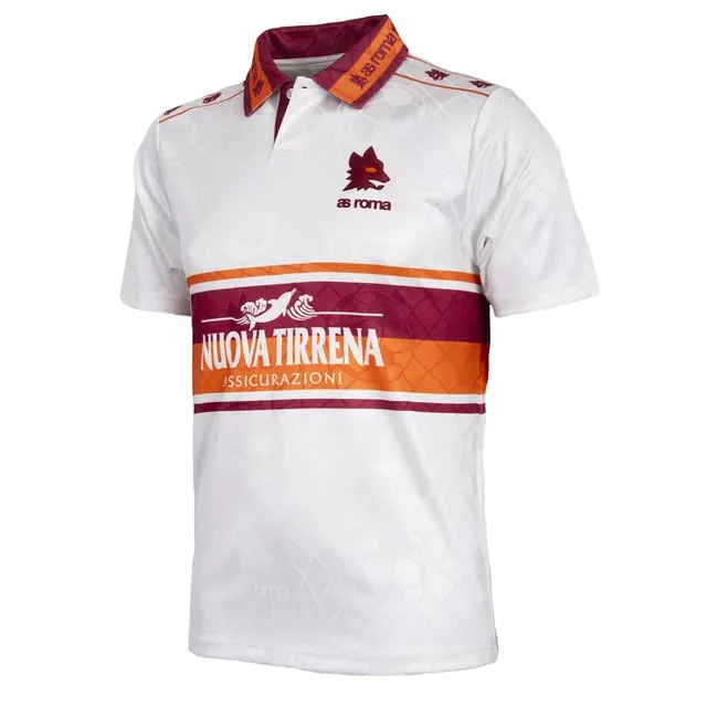 Roma Fanshop Vintage Maglia Retro 1994-95 Away S