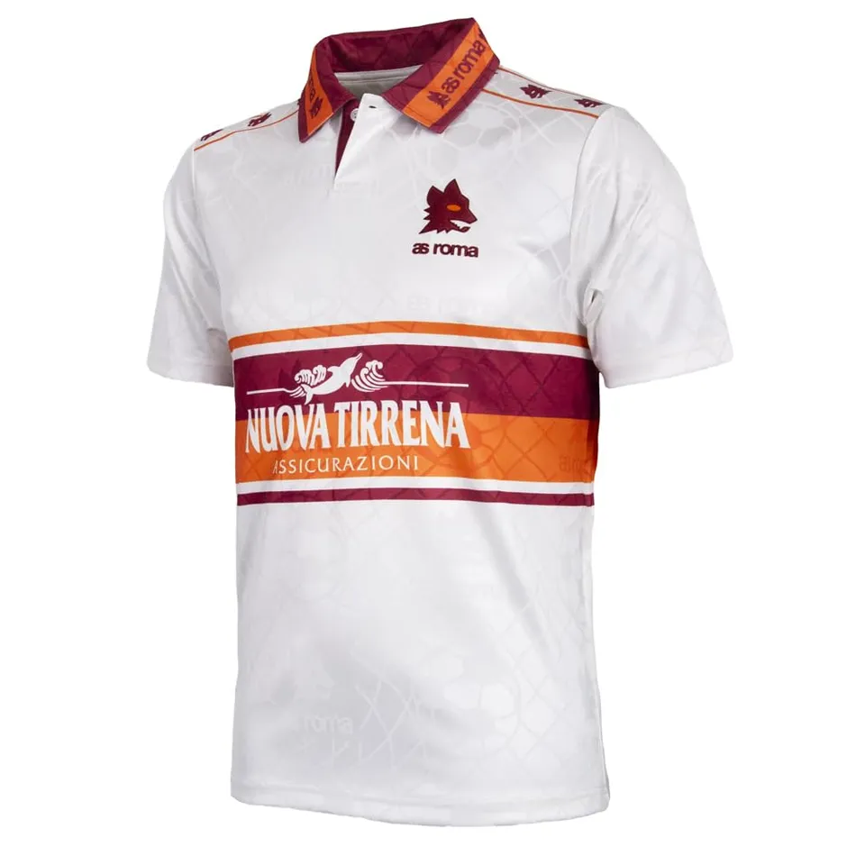 Roma Fanshop Vintage Maglia Retro 1994-95 Away S