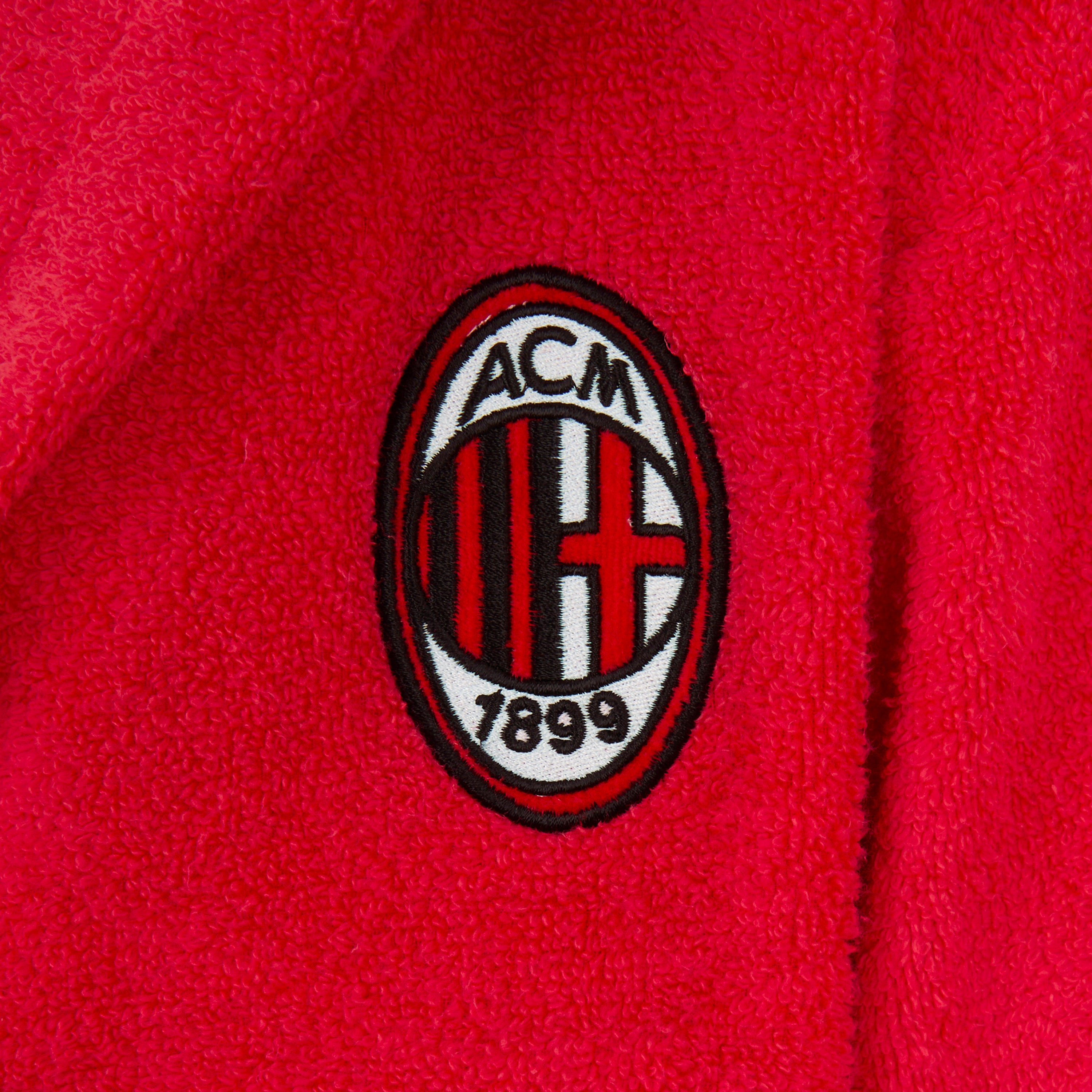 AC Milan Kids Red Bathrobe accappatoio bambino rosso 10 anni
