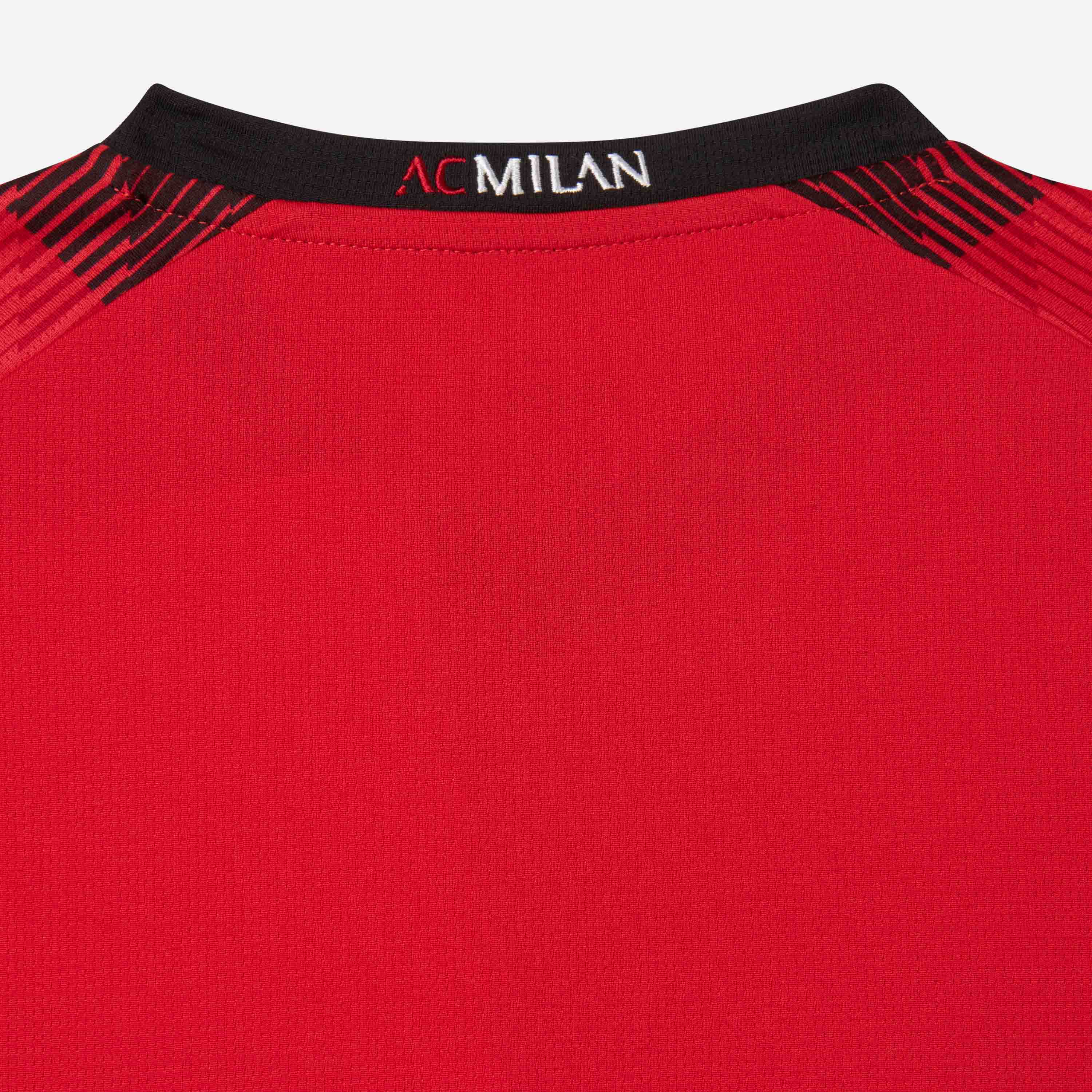 AC Milan Home 2023/24 Mini Kit maglia bambino rosso nero
