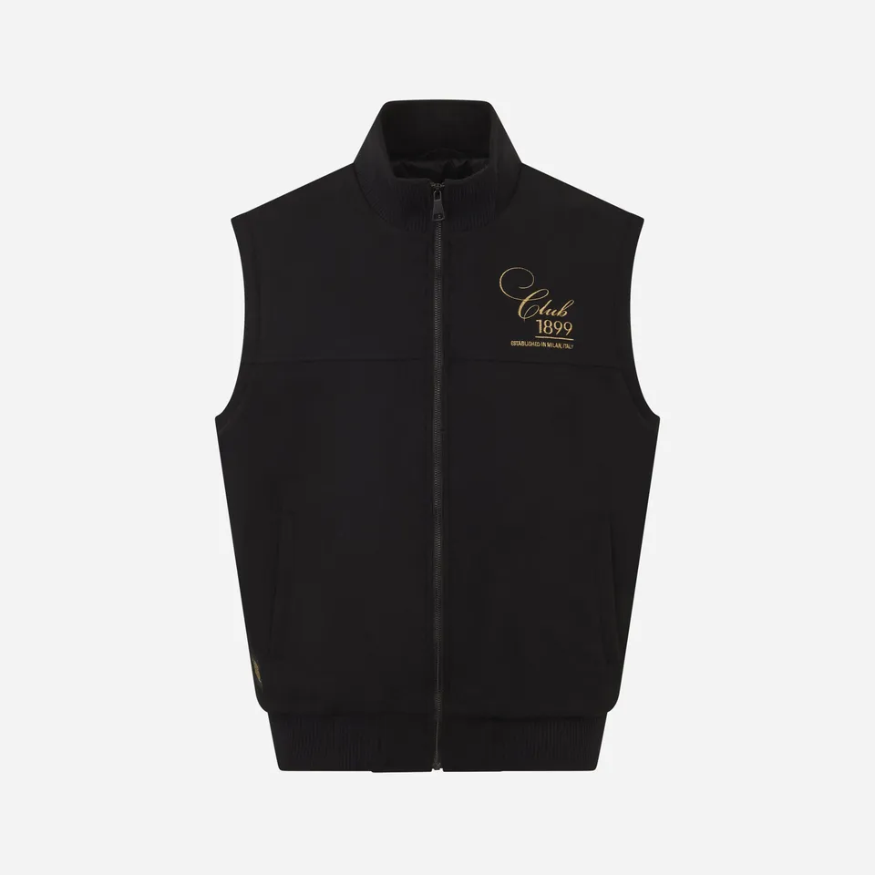 AC Milan Club 1899 gilet nero smanicato taglia L