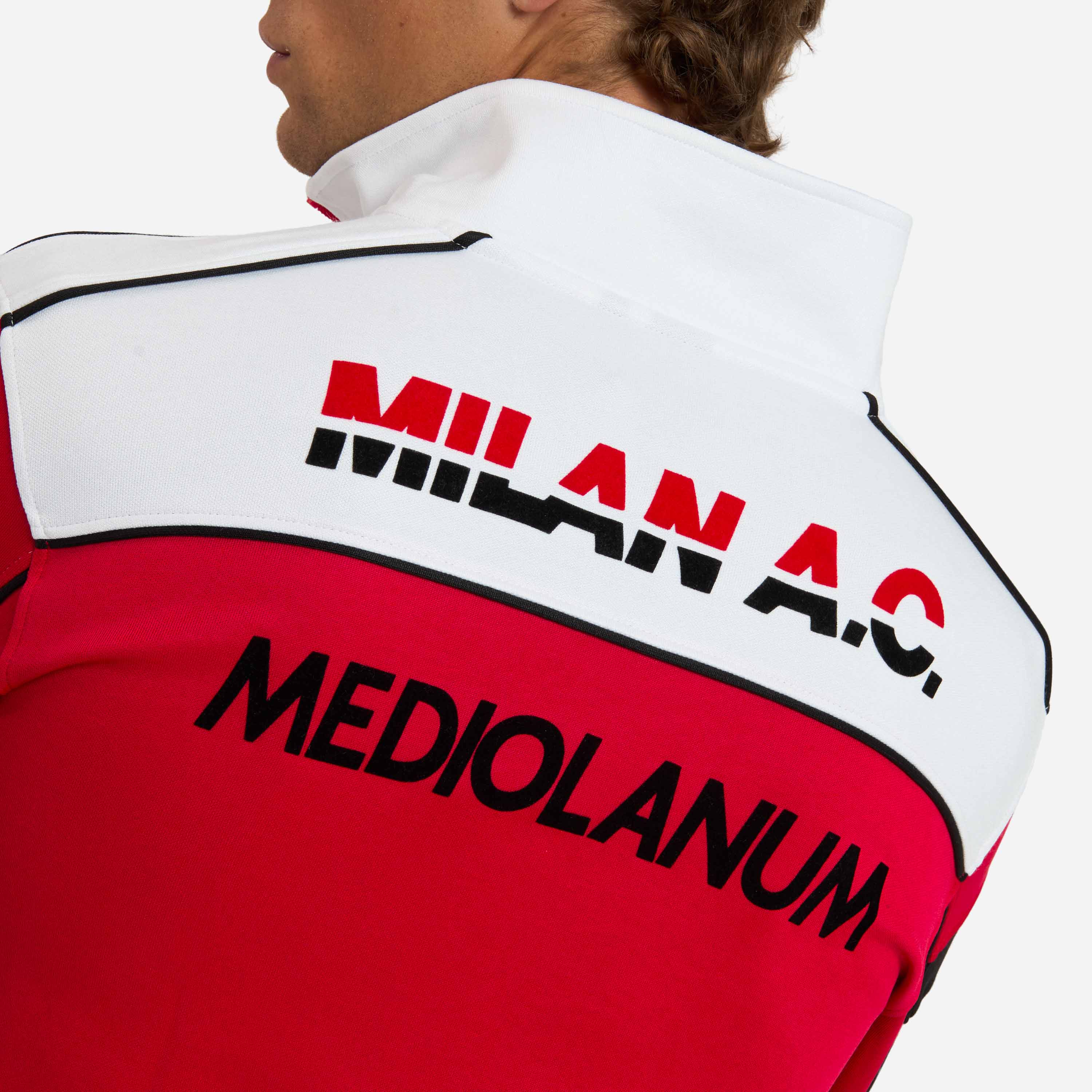 AC Milan Retro Collection 1988/89 Giacca Zip Colori Storici