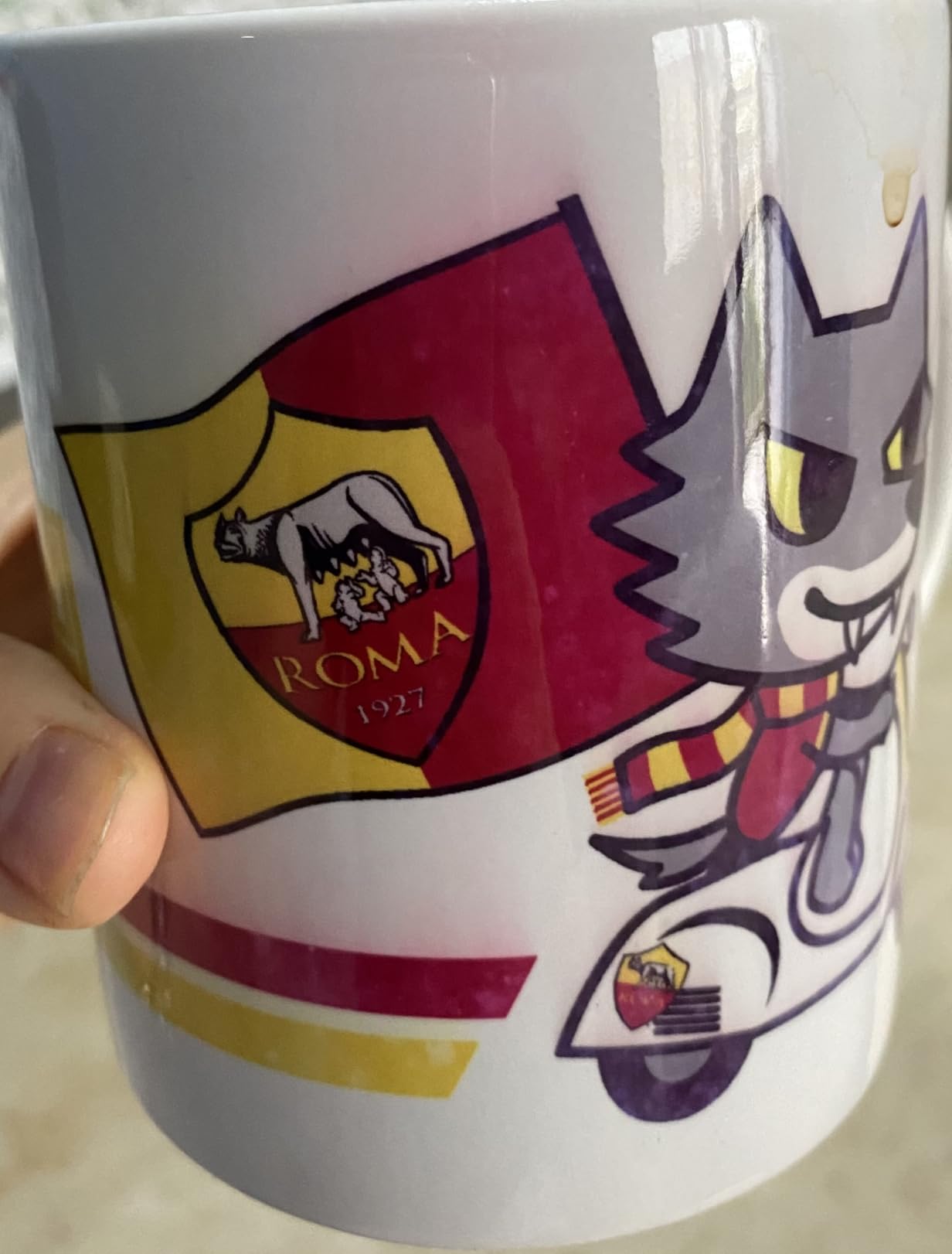 AS Roma Tazza Tokidoki ceramica mug ufficiale
