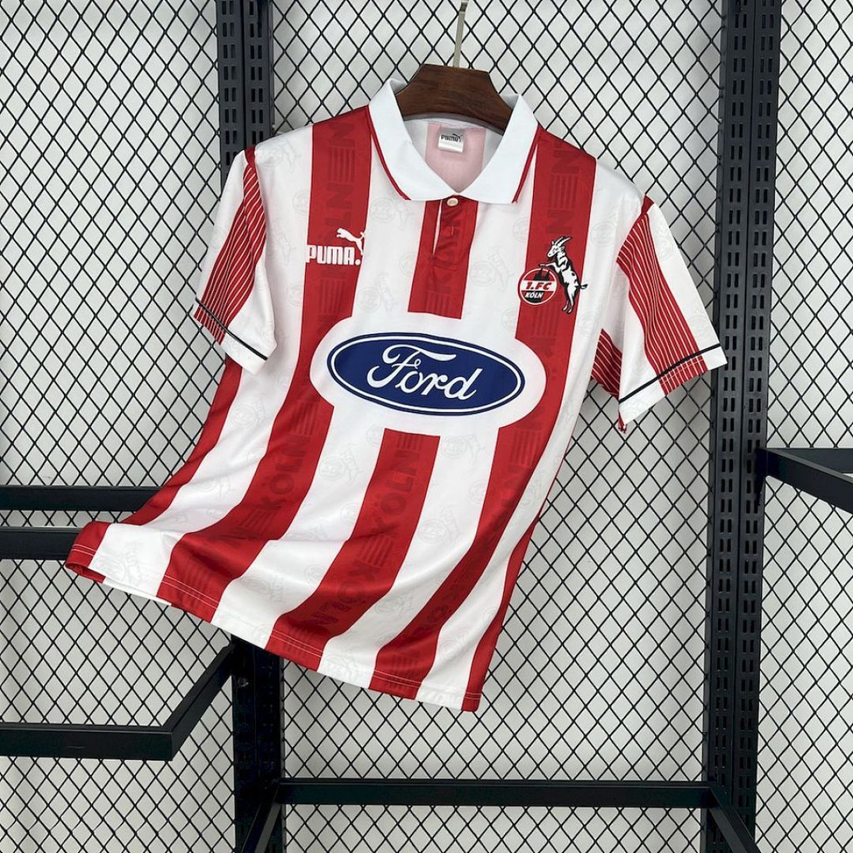 Tifoso Store Maglie da Calcio 1. FC Köln 1995/96 maglia home retro