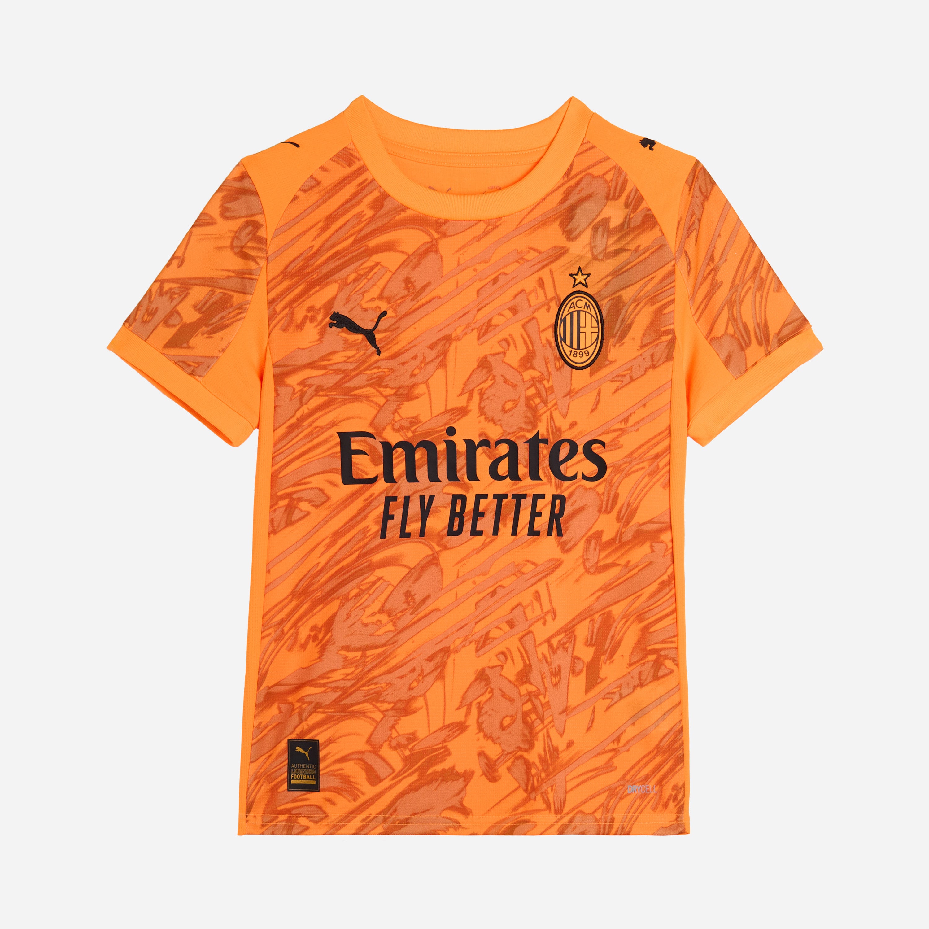 AC Milan Goalkeeper Away 2025/26 maglia bambino