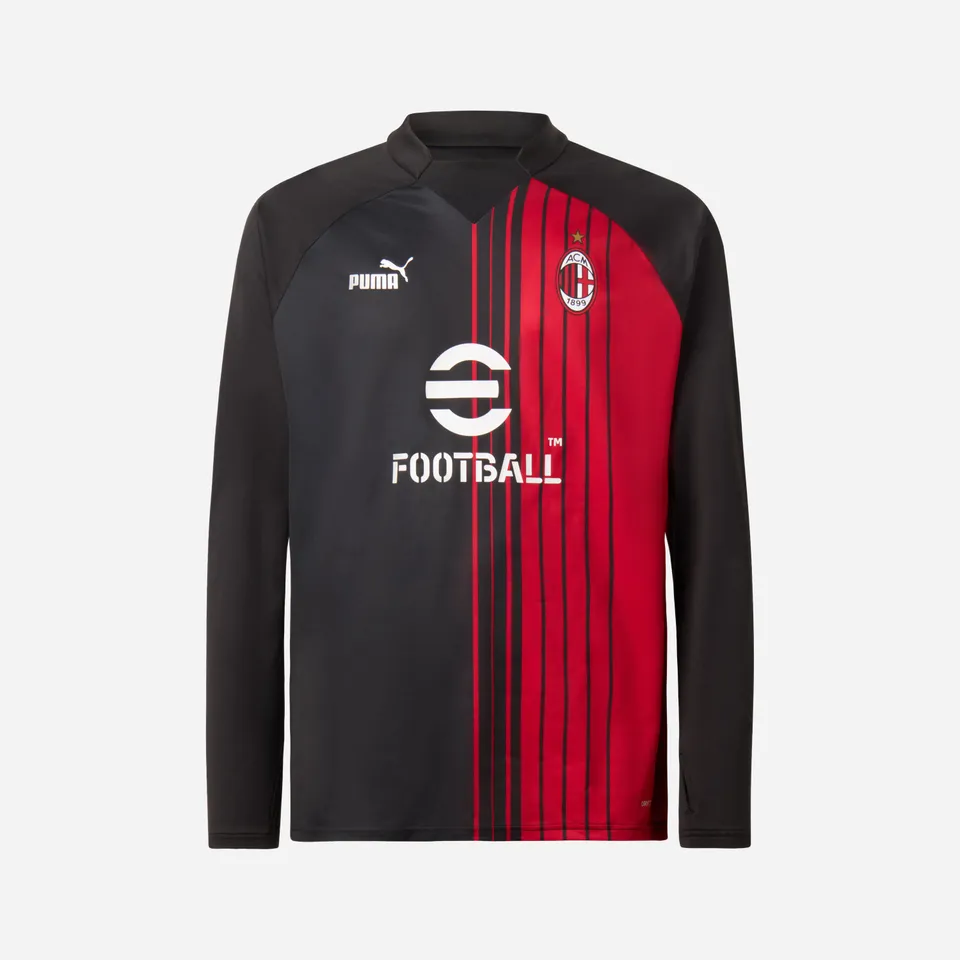 AC Milan Prematch 2023 maglia manica lunga uomo taglia S