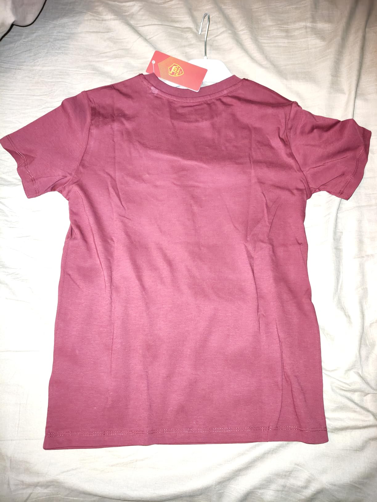 Roma Fanshop Lupetto Stampato t-shirt maglia giallorossa