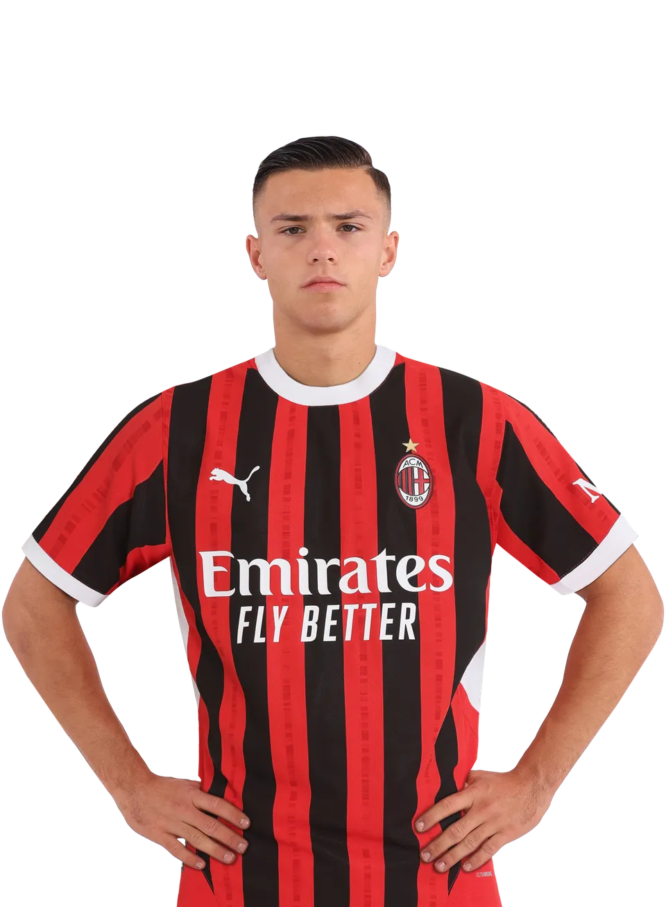 AC Milan Kit Gara Milan Simic 82 maglia difensore uomo