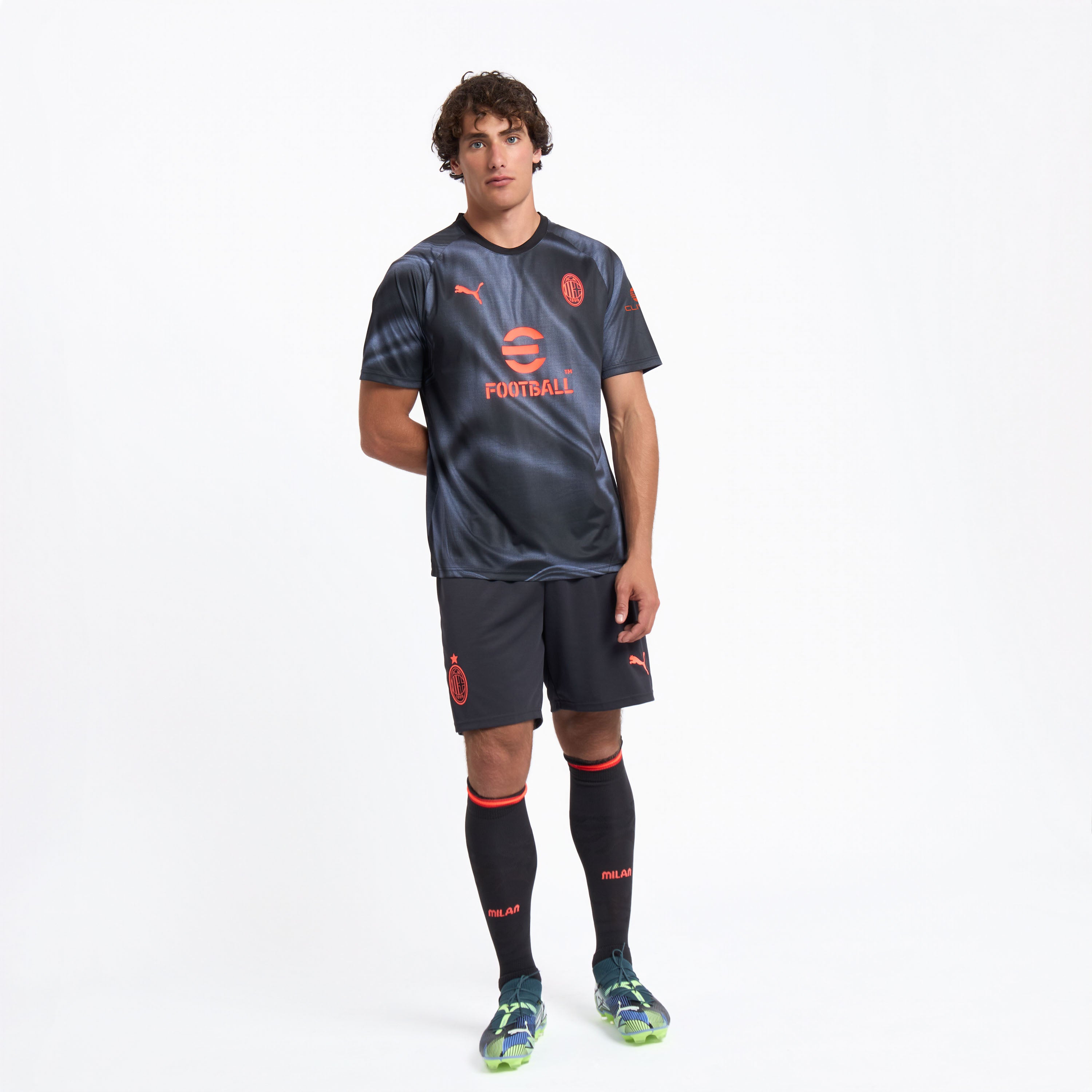 AC Milan Allenamento Prematch 2026/27 maglia grigia DRYCELL
