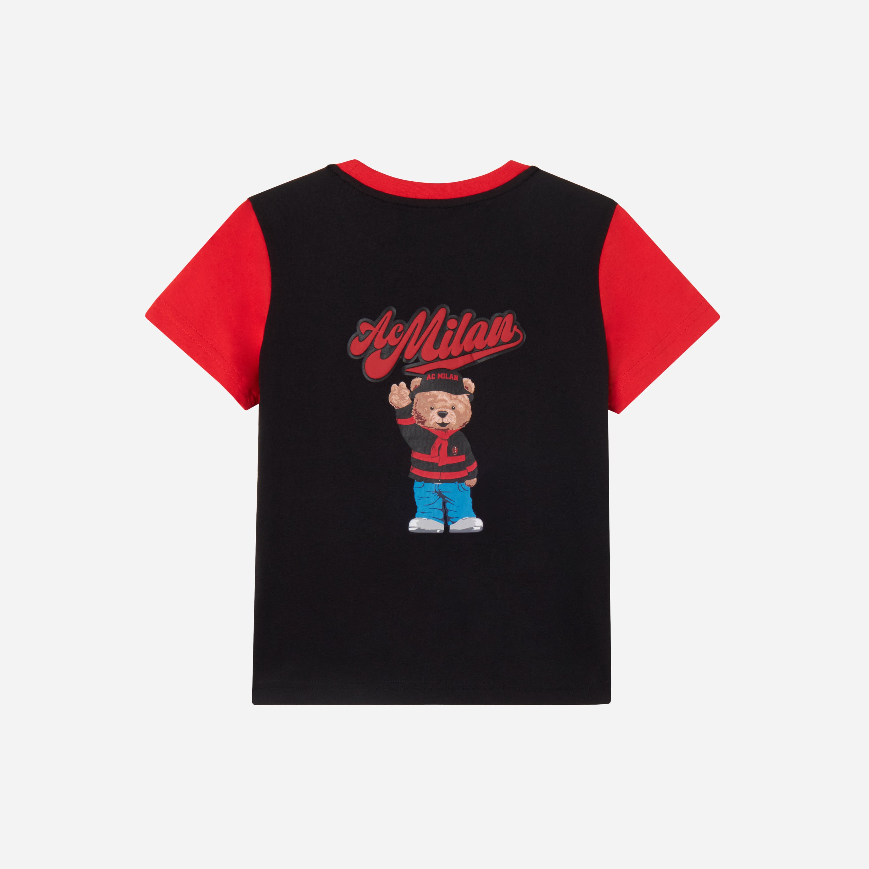 AC Milan Teddy T-Shirt bambino nera 10 anni