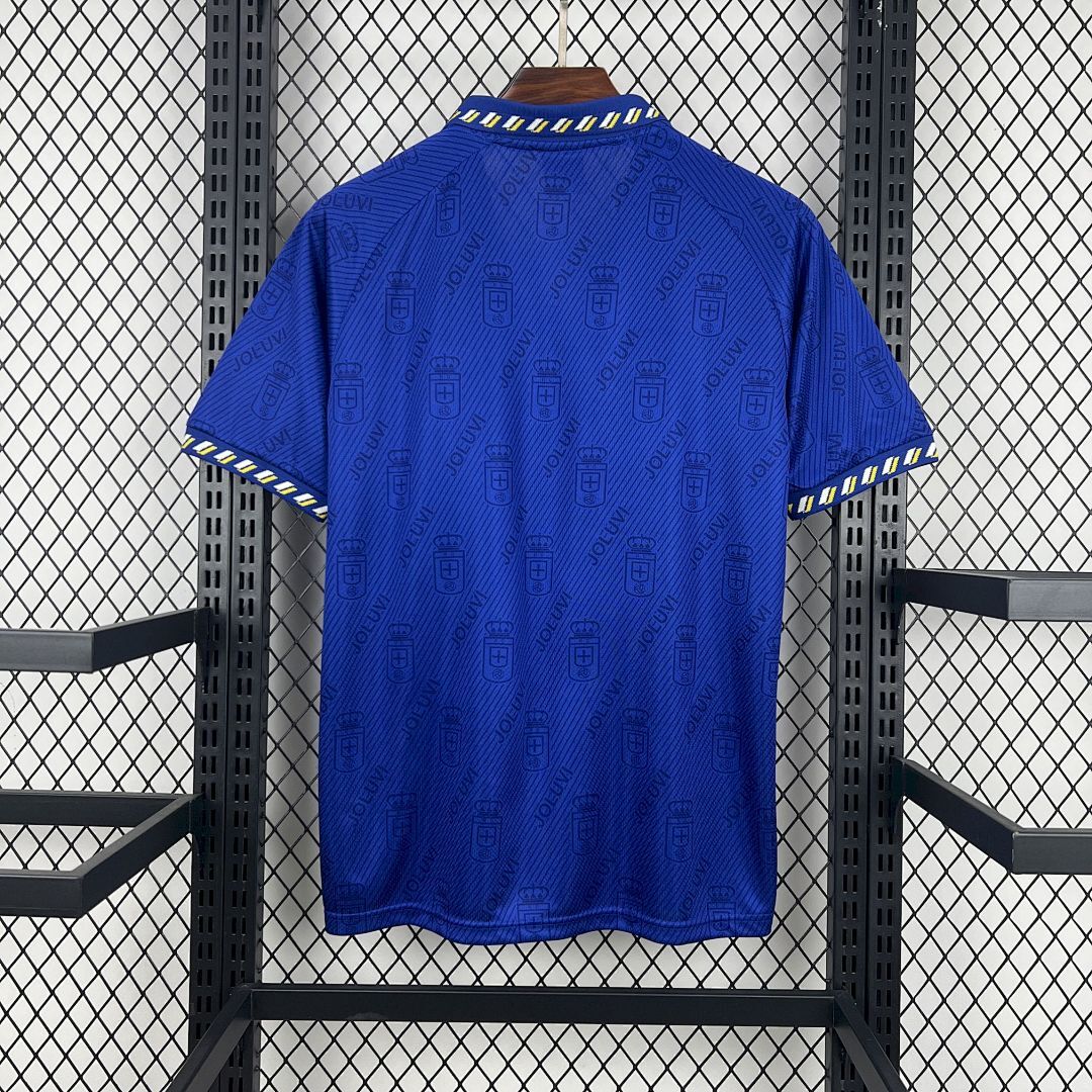 Tifoso Store Real Oviedo 1995/96 maglia da calcio blu