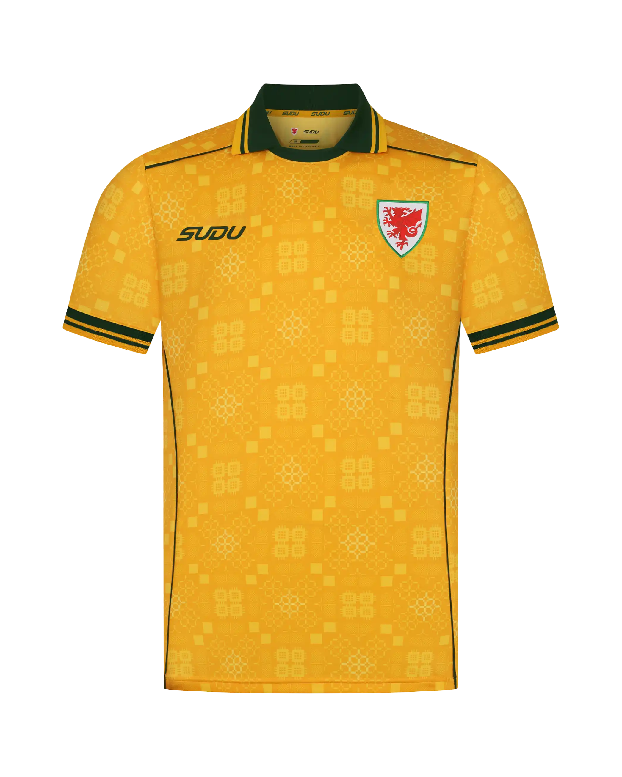 Wales SUDU 2026-27 maglia away adulto gialla