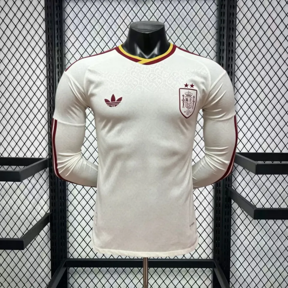 Spagna Player Version 2026 maglia manica lunga away uomo