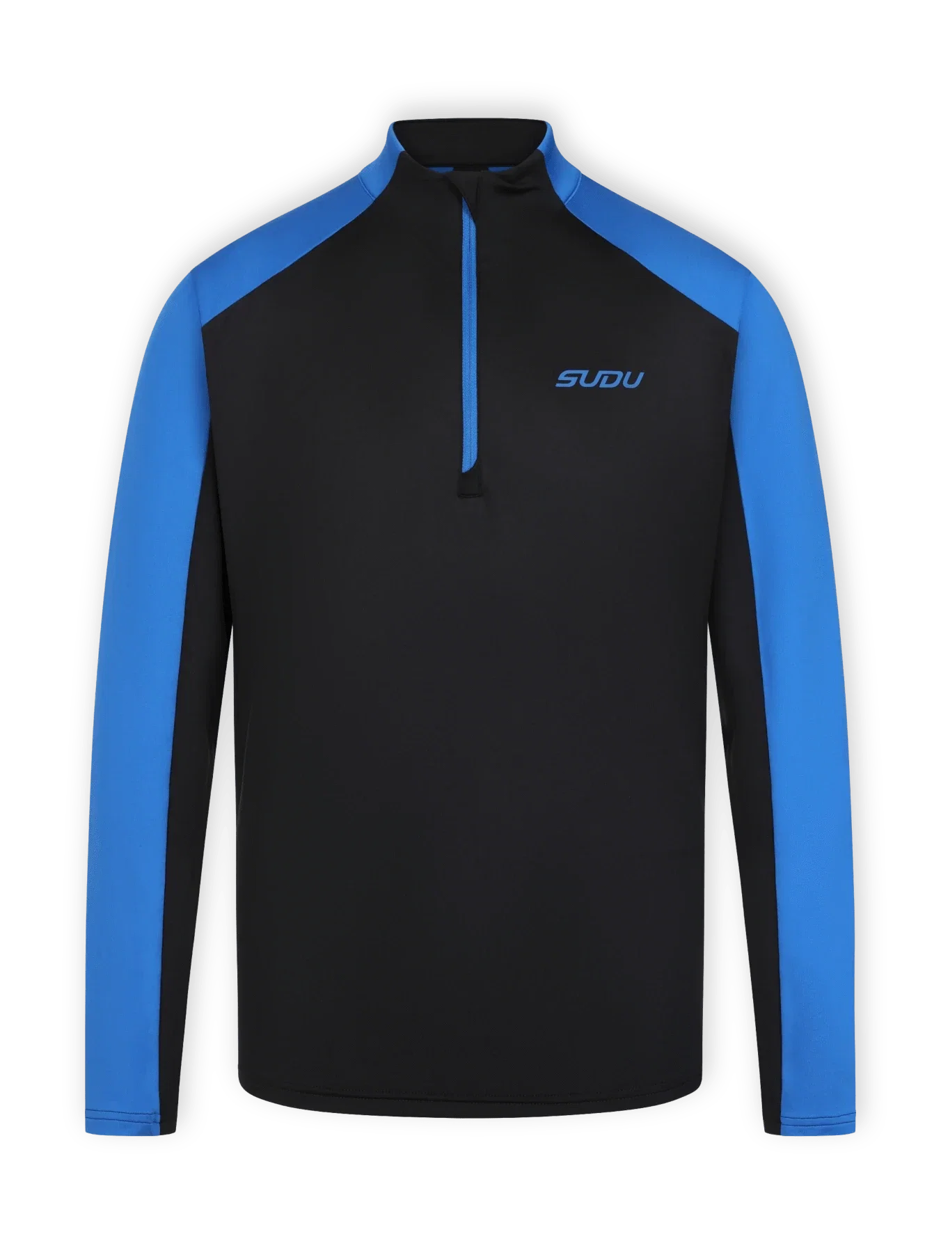 Wales SUDU SPZ 01 Play felpa zip blu nera