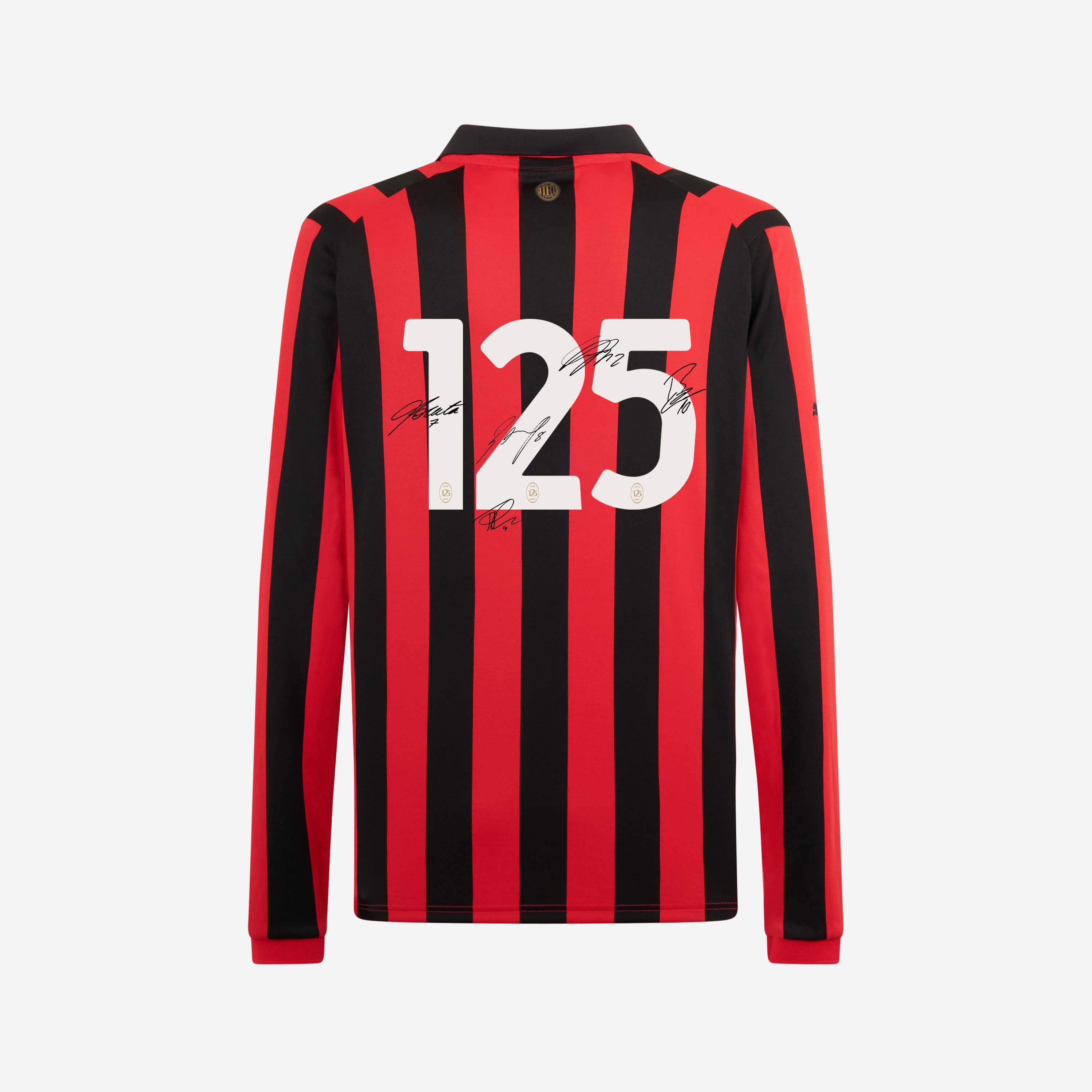 AC Milan 125 Anniversario maglia firmata One Size