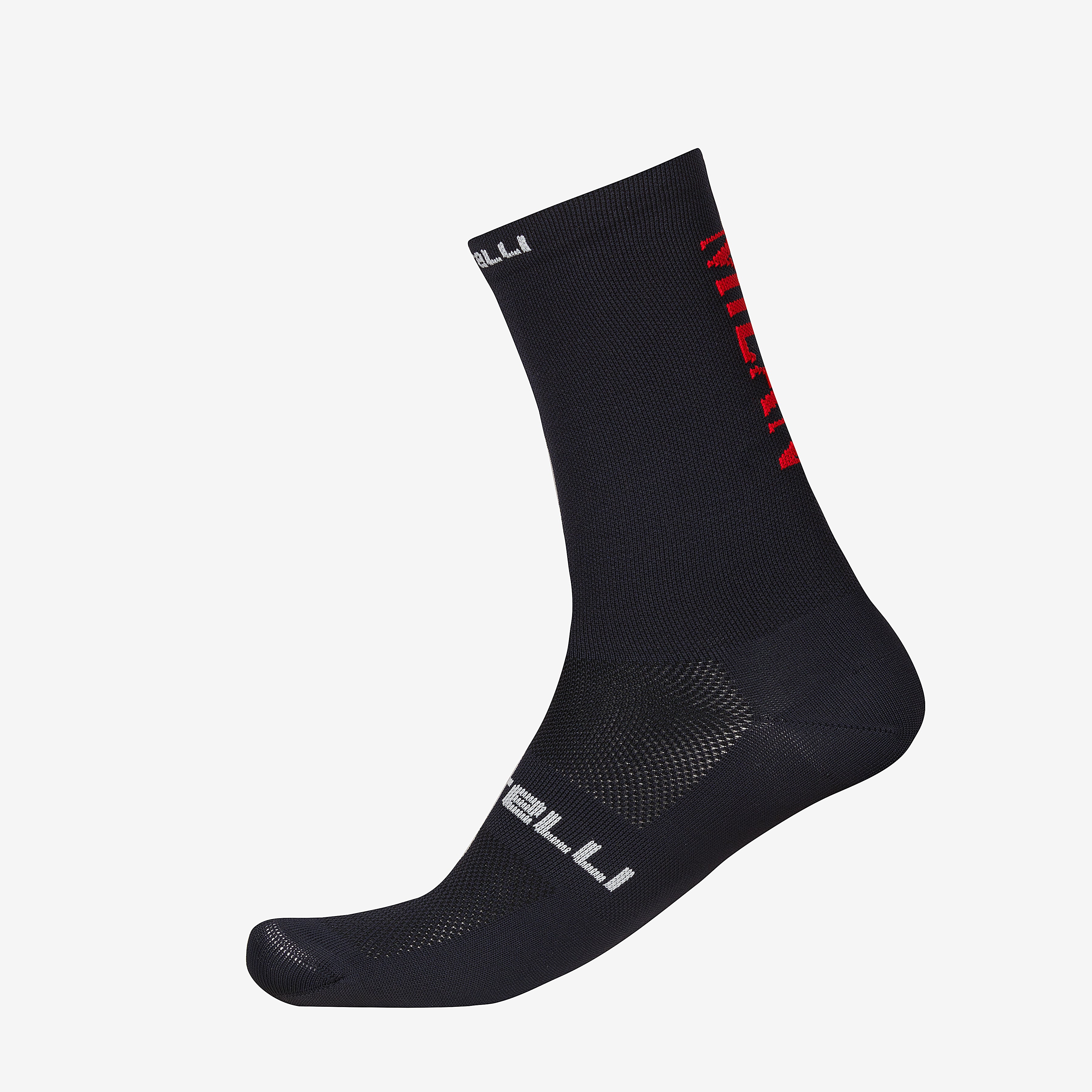 AC Milan Castelli X Black calzini ciclismo neri M