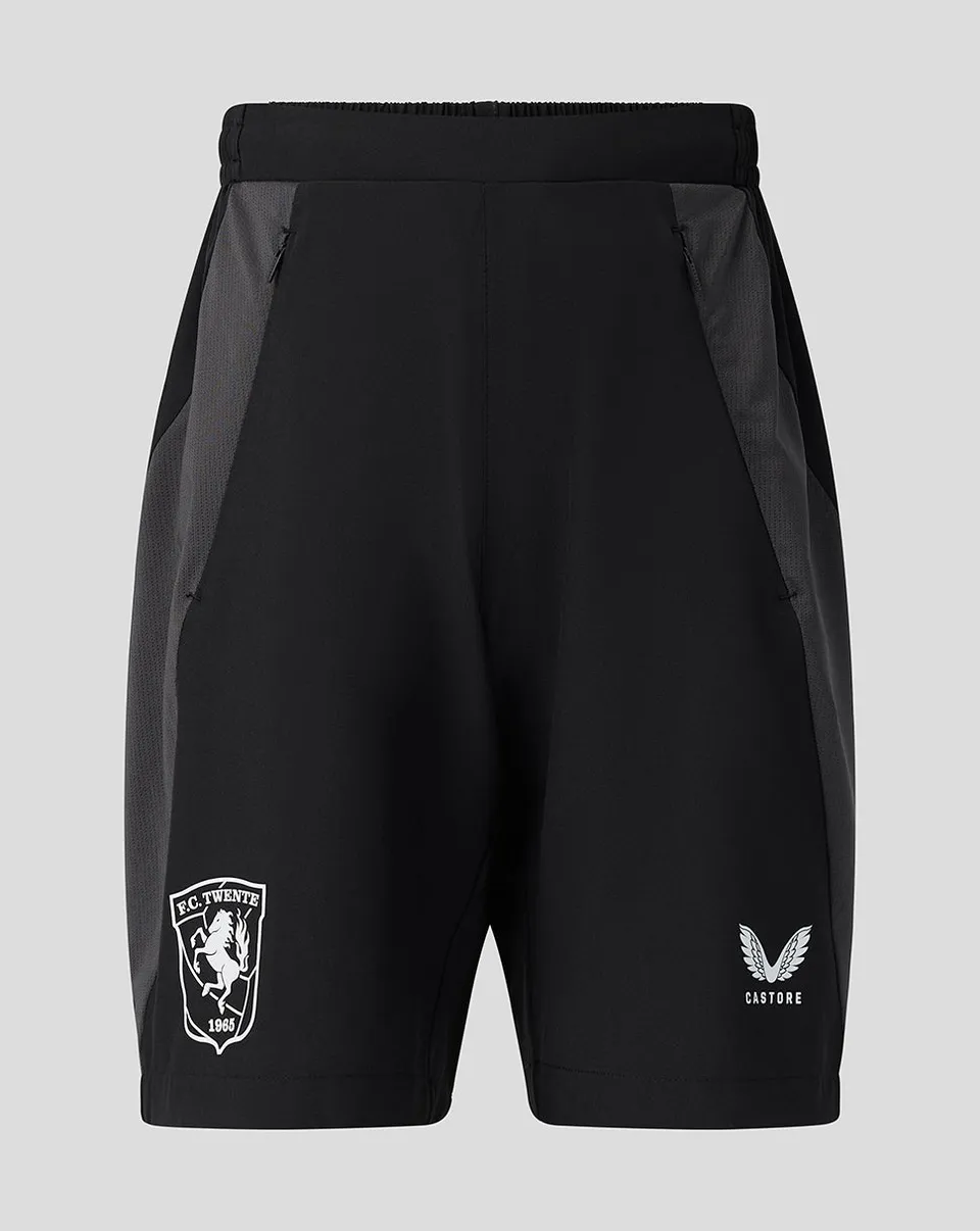 FC Twente Training 26/27 short nero junior con tasche