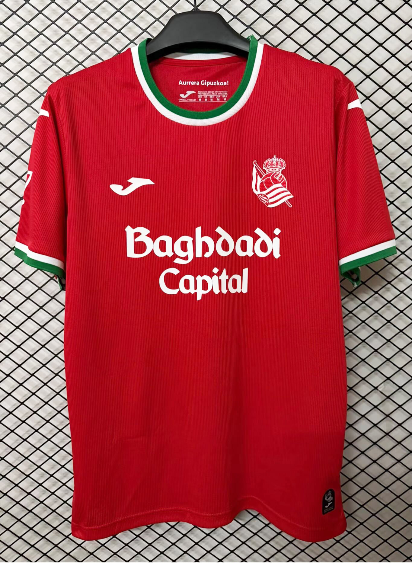 Tifoso Store Real Sociedad Third maglia fan rossa S-XXL