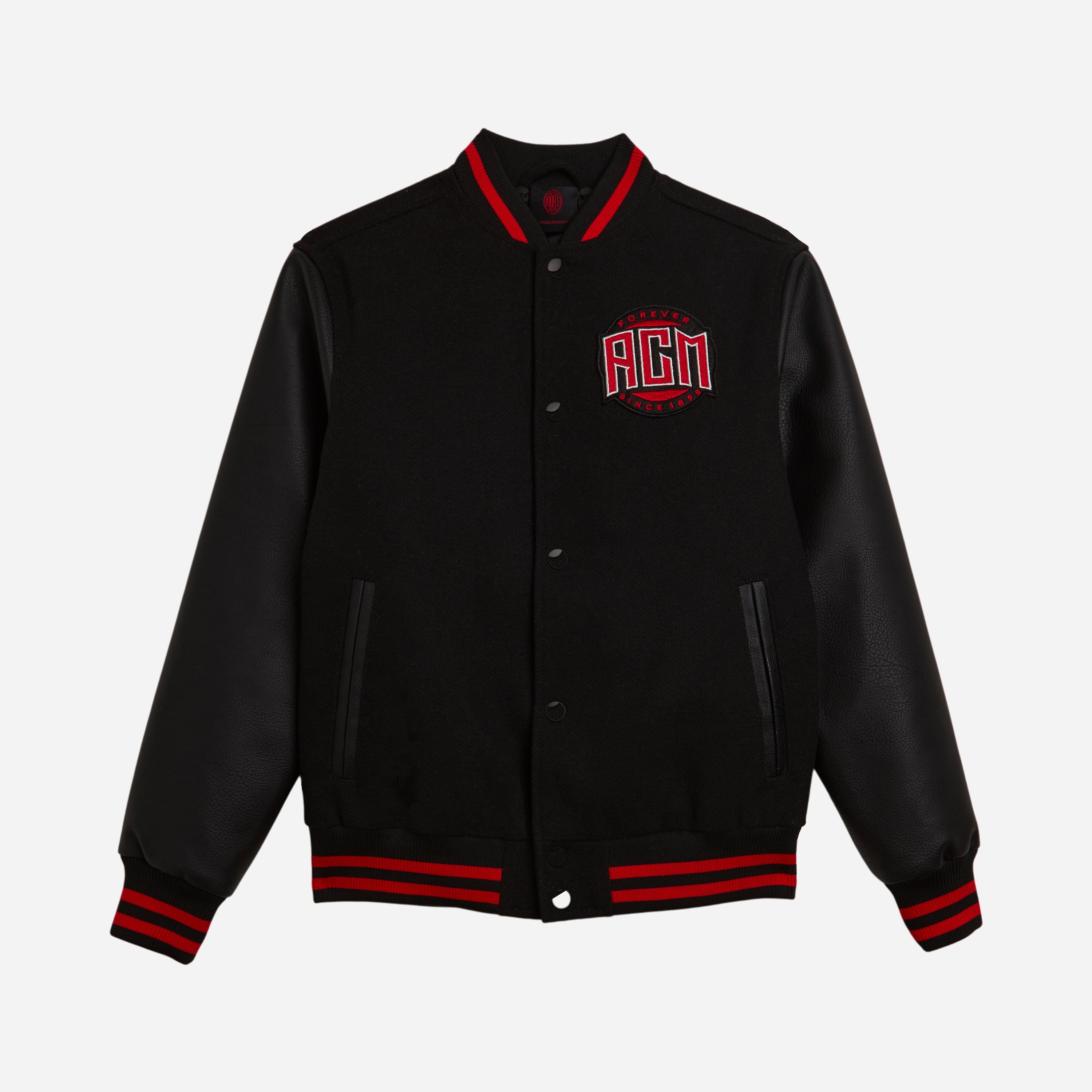 Forever Milan Kids Giacca Varsity Nera 8 Anni