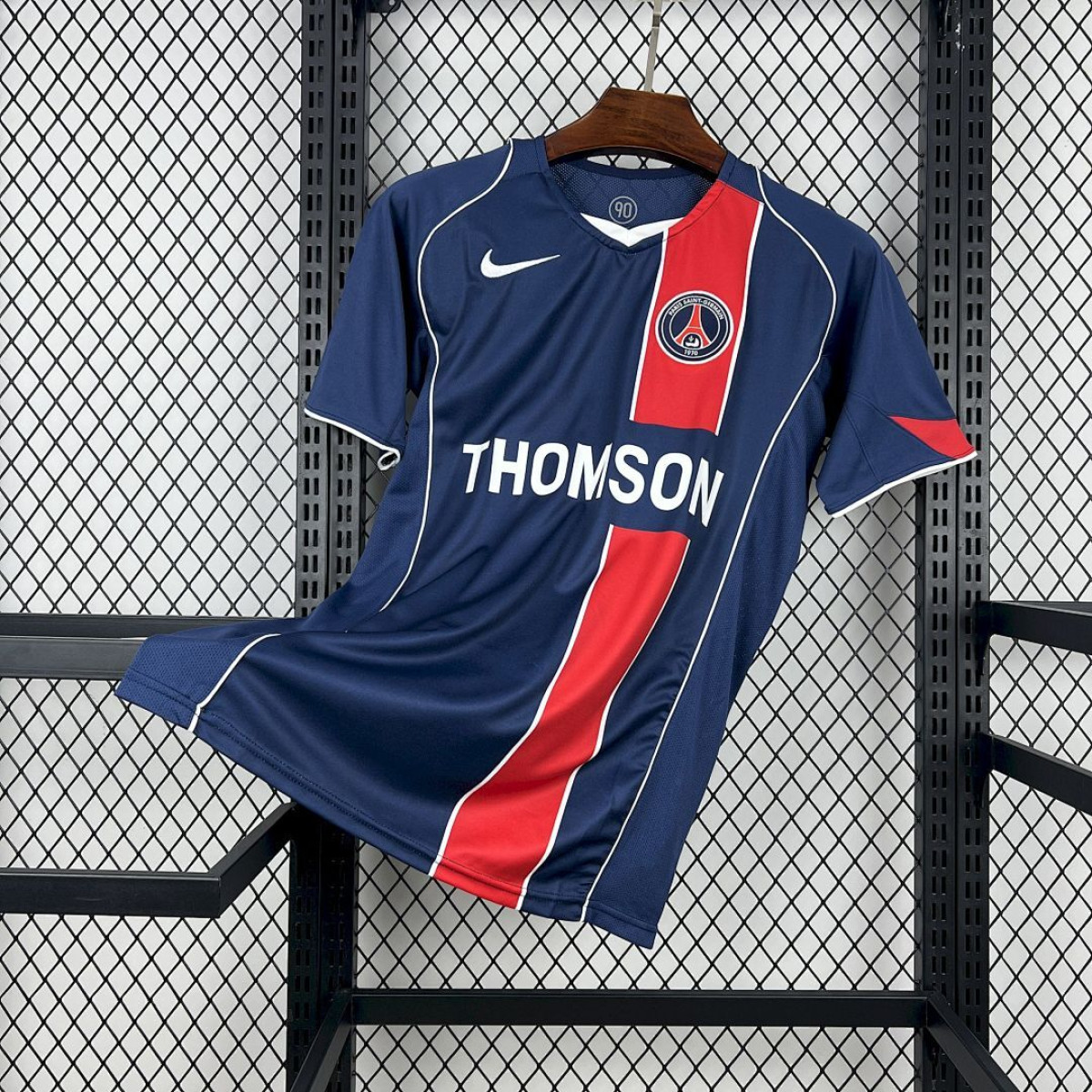 Maglia PSG 2004/05 Home blu striscia rossa S-XXL