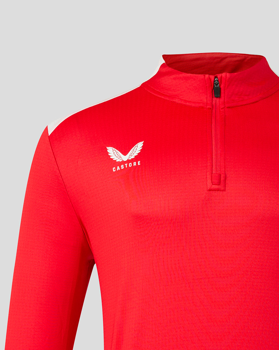 Twente Matchday 26/27 midlayer tomato maglia riscaldamento uomo