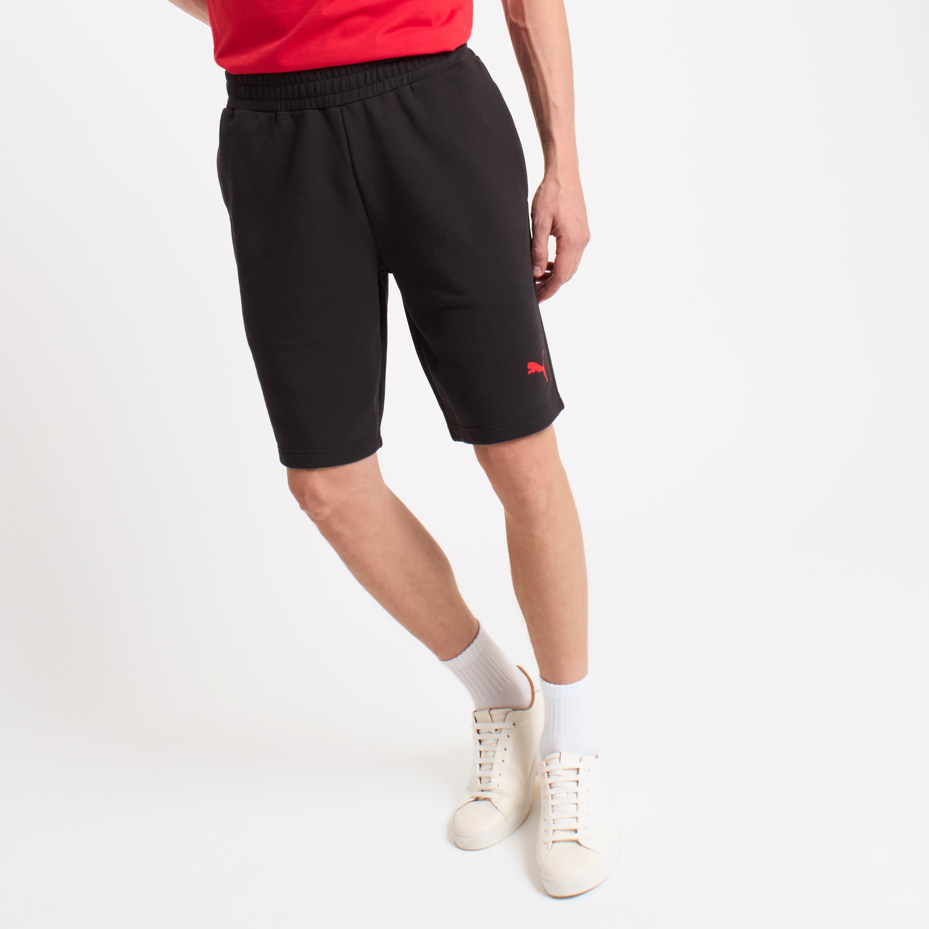 AC Milan Essential pantaloncini neri uomo taglia regolare