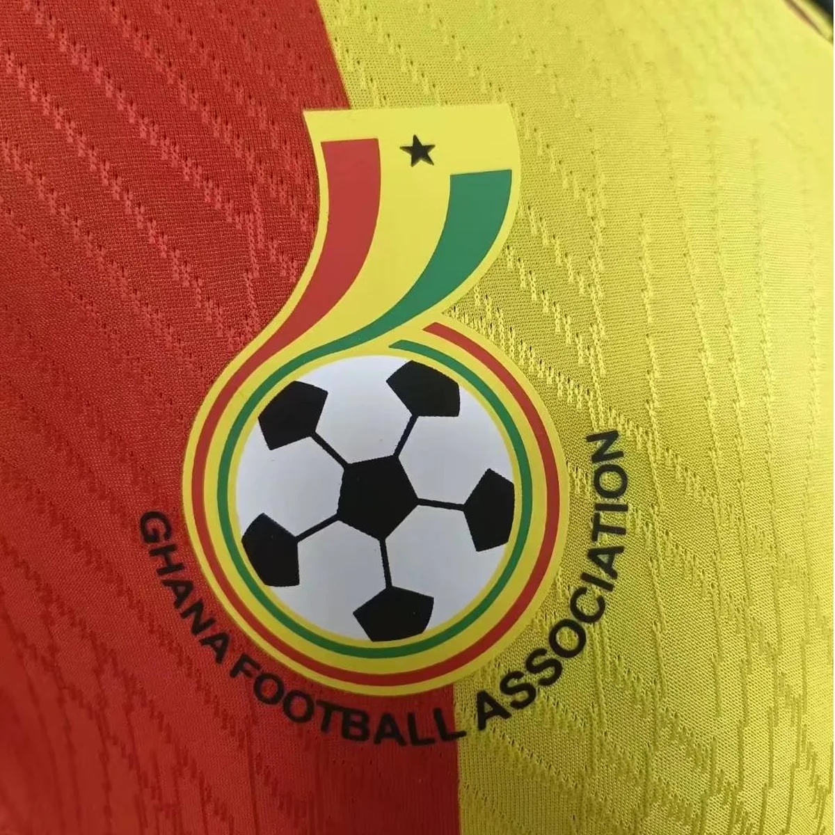 Ghana Tricolore 2026 Maglia Player Bande Verticali