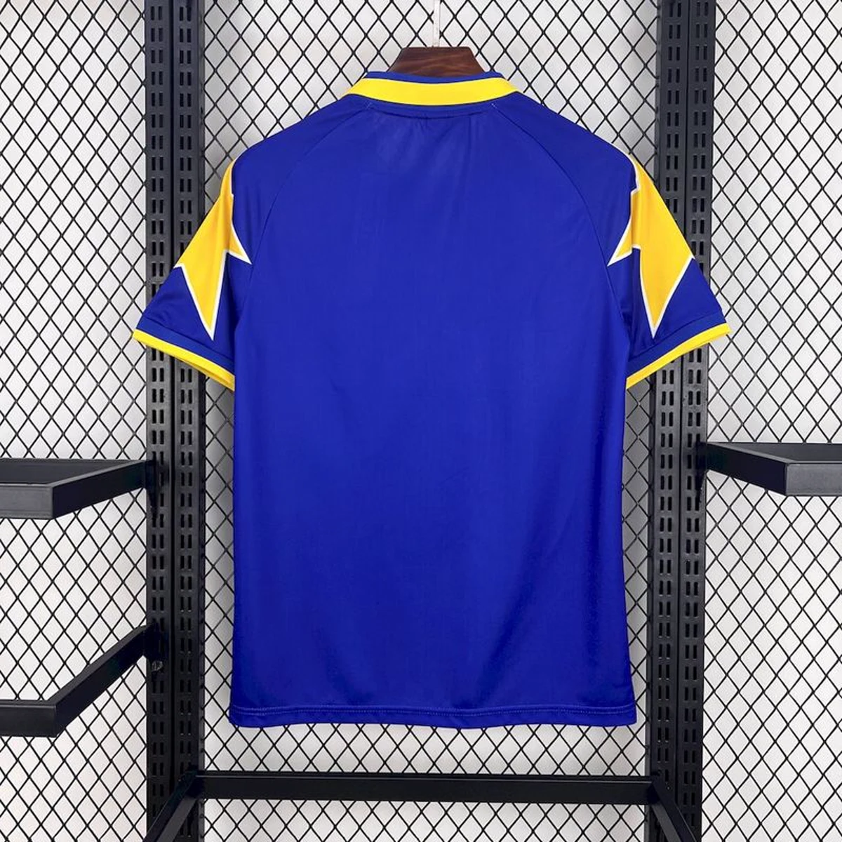 Juventus 1995/96 seconda maglia blu Kappa Sony