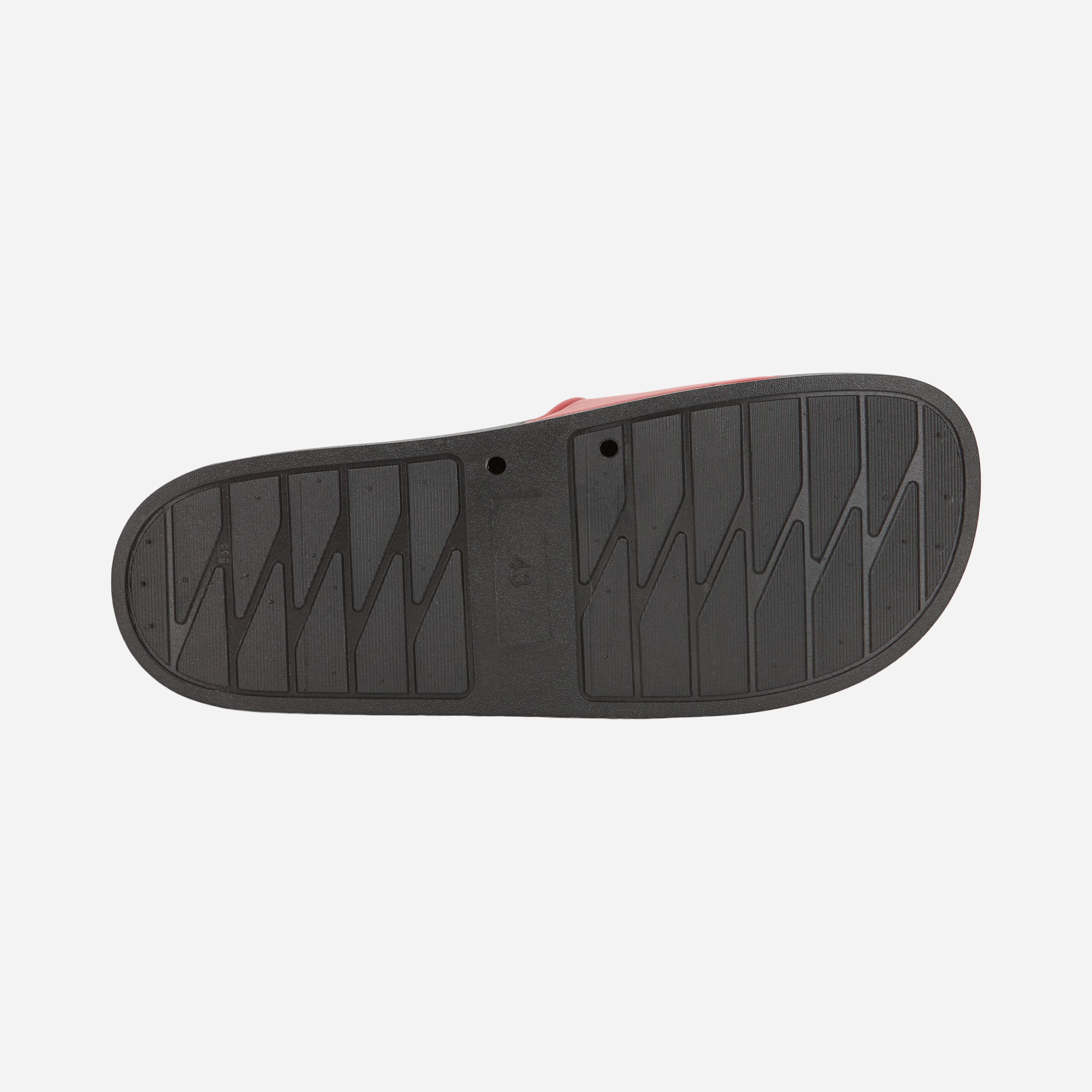 AC Milan Logo Slides ciabatte uomo nere 43 PVC