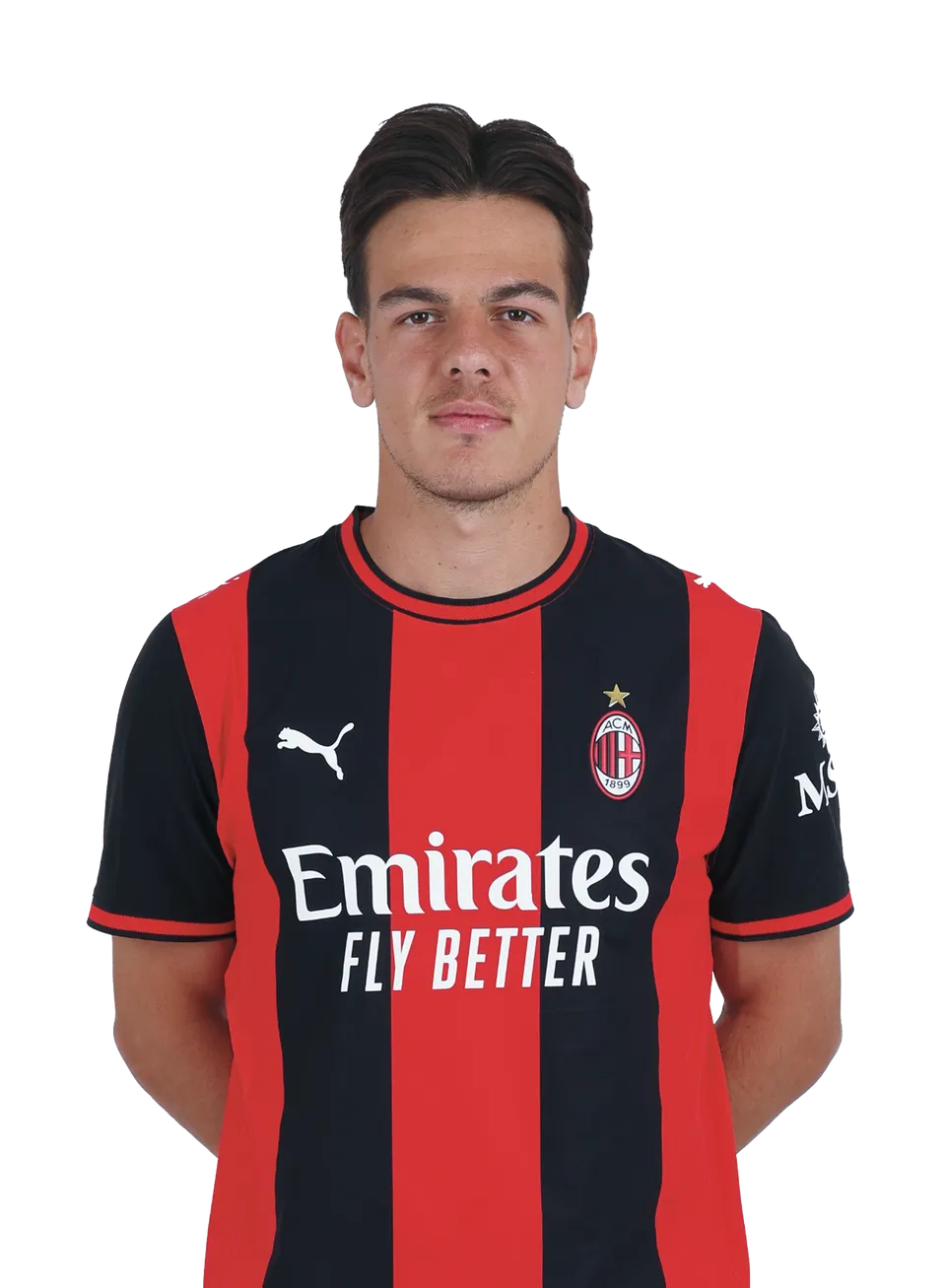 AC Milan Kit Gara Jashari 30 maglia uomo numero 30