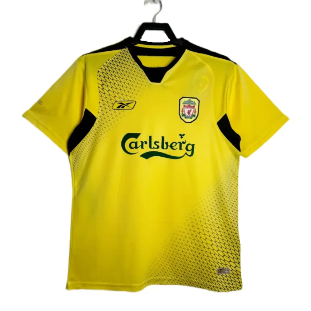 Tifoso Store Liverpool 2004/05 Seconda Maglia retro gialla