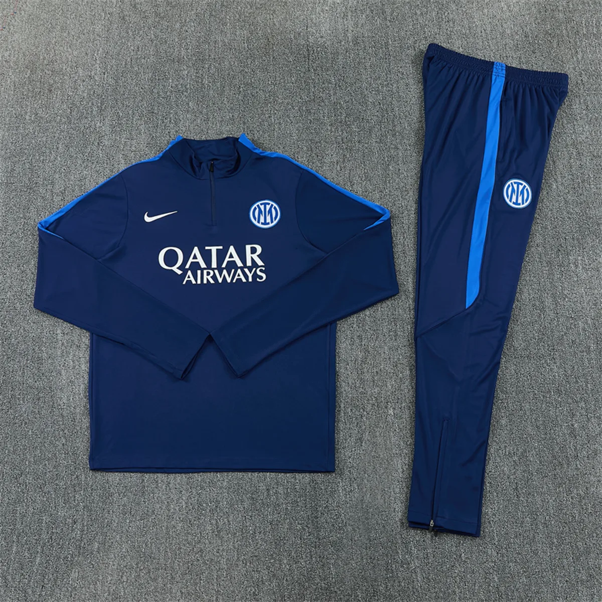 Inter Tuta Navy Mezza Zip 2026/27 tuta sportiva S-XXL