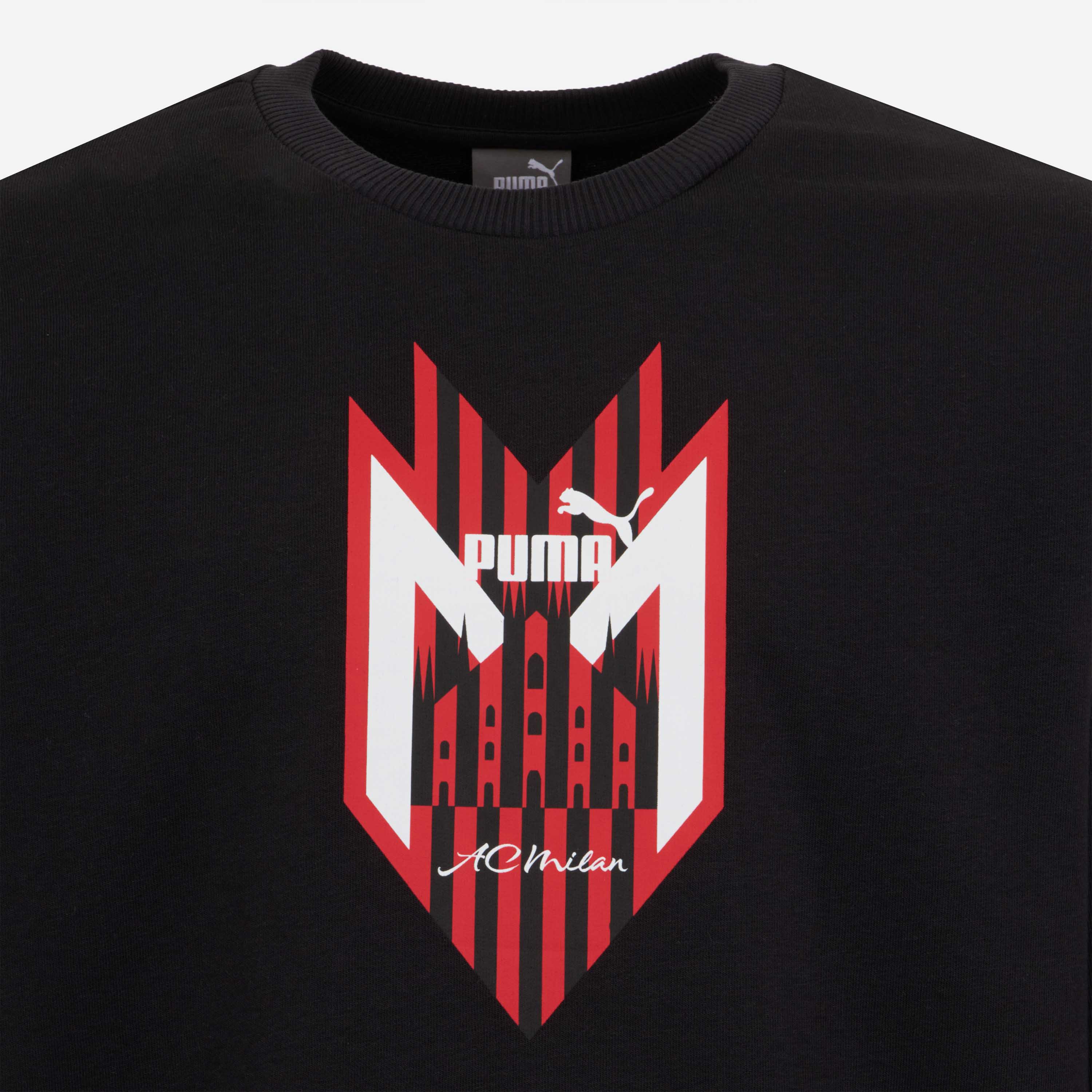 AC Milan Football Icons Crewneck felpa uomo L girocollo
